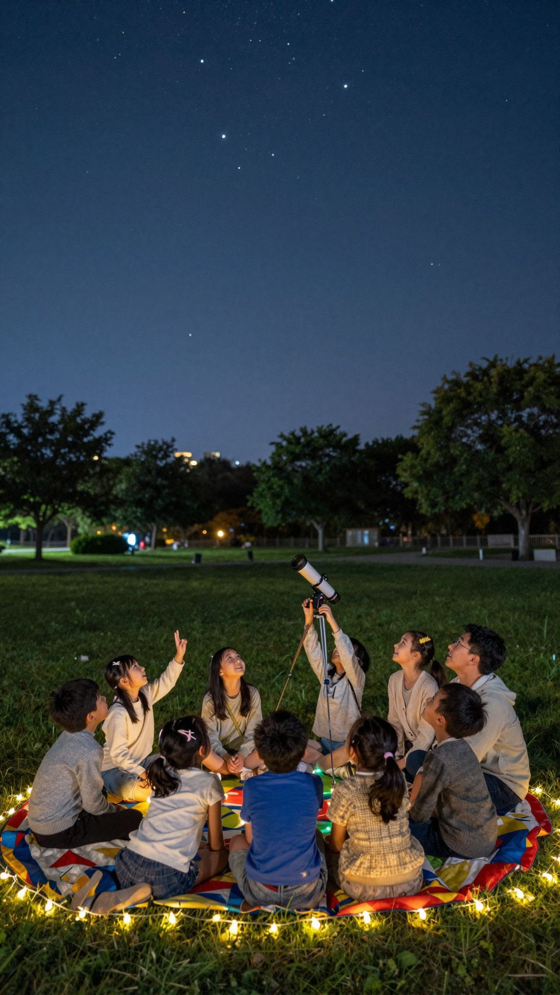 A fényszennyezés csökkentése segít a csillagok jobb látásában.