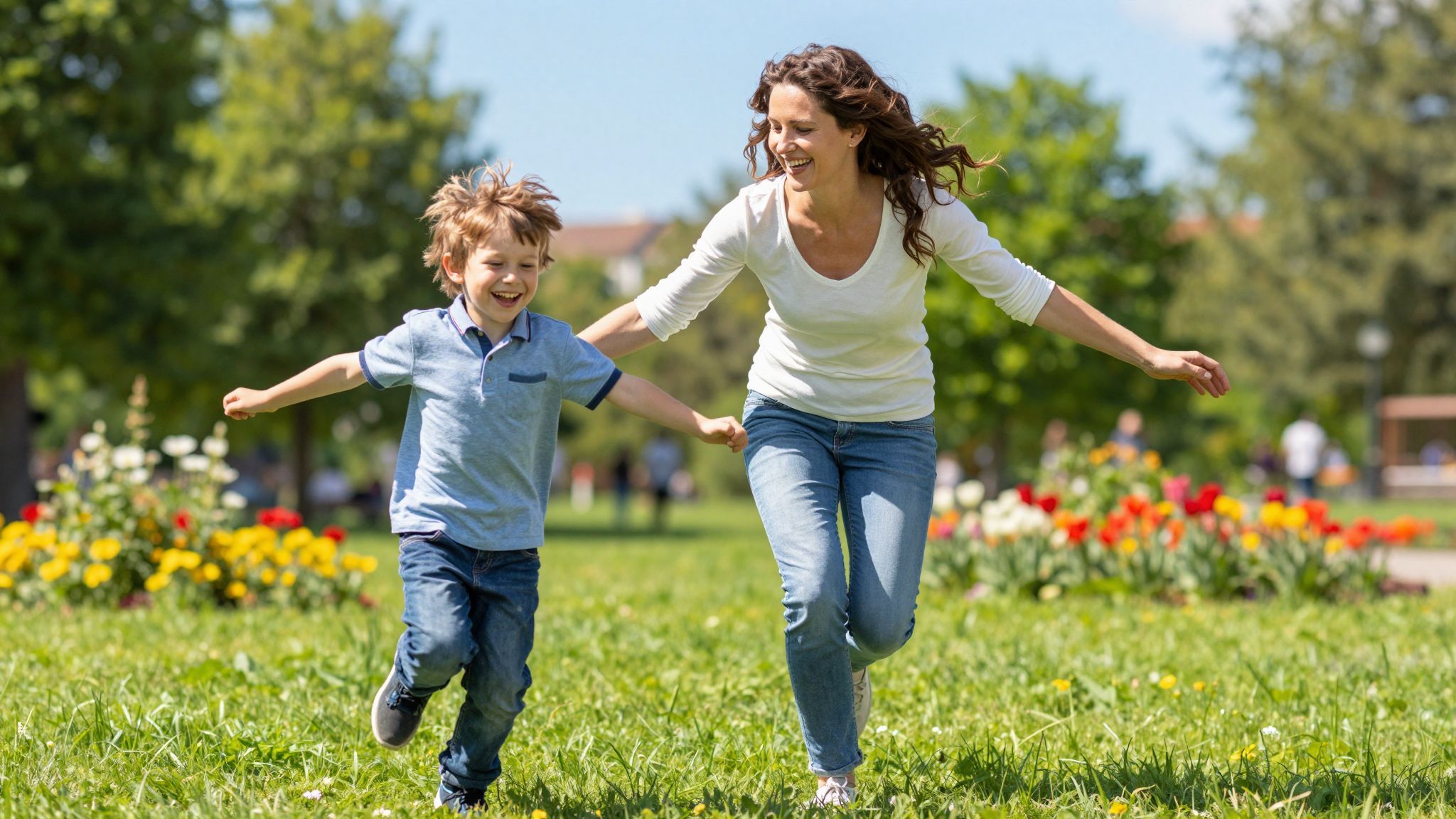A fiús anyák erős kötelékeket és csodás élményeket tapasztalnak.