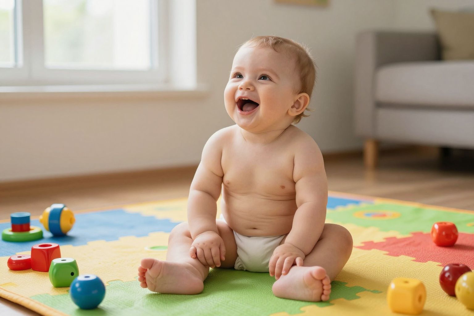 A gügyögés segíti a babák érzelmi kifejezőképességét.