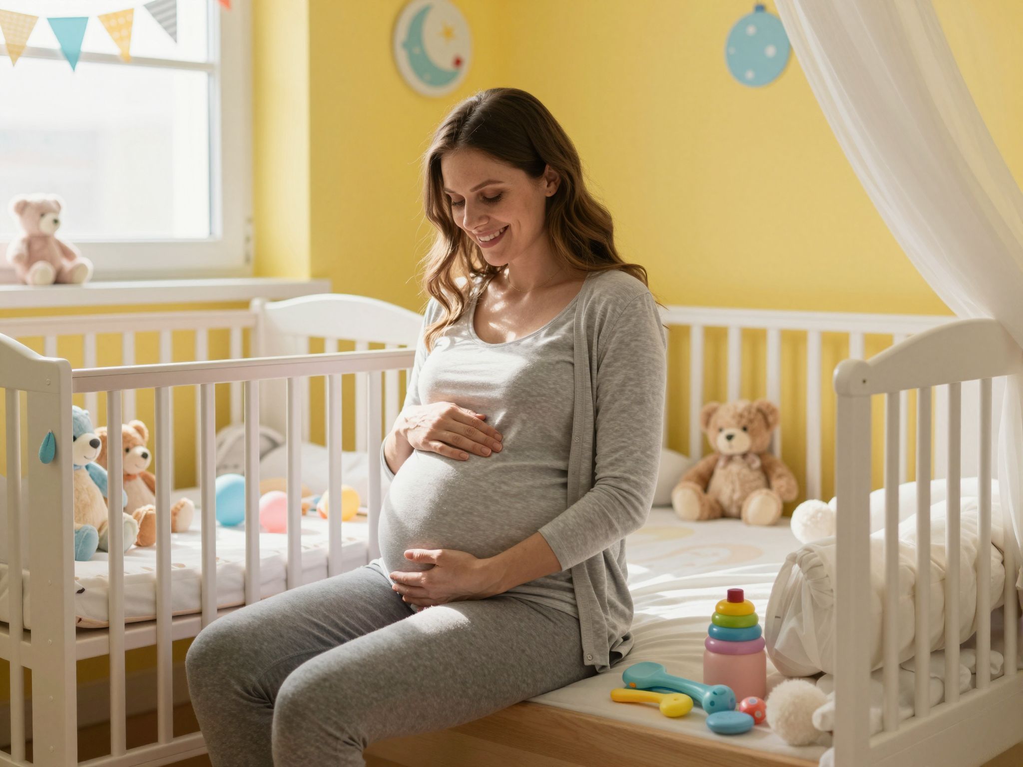 A harmadik trimeszterben a babának már több mint 3 kiló.
