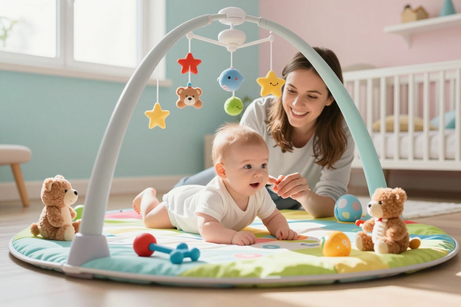 A hasalás elősegíti a motoros készségek fejlődését.