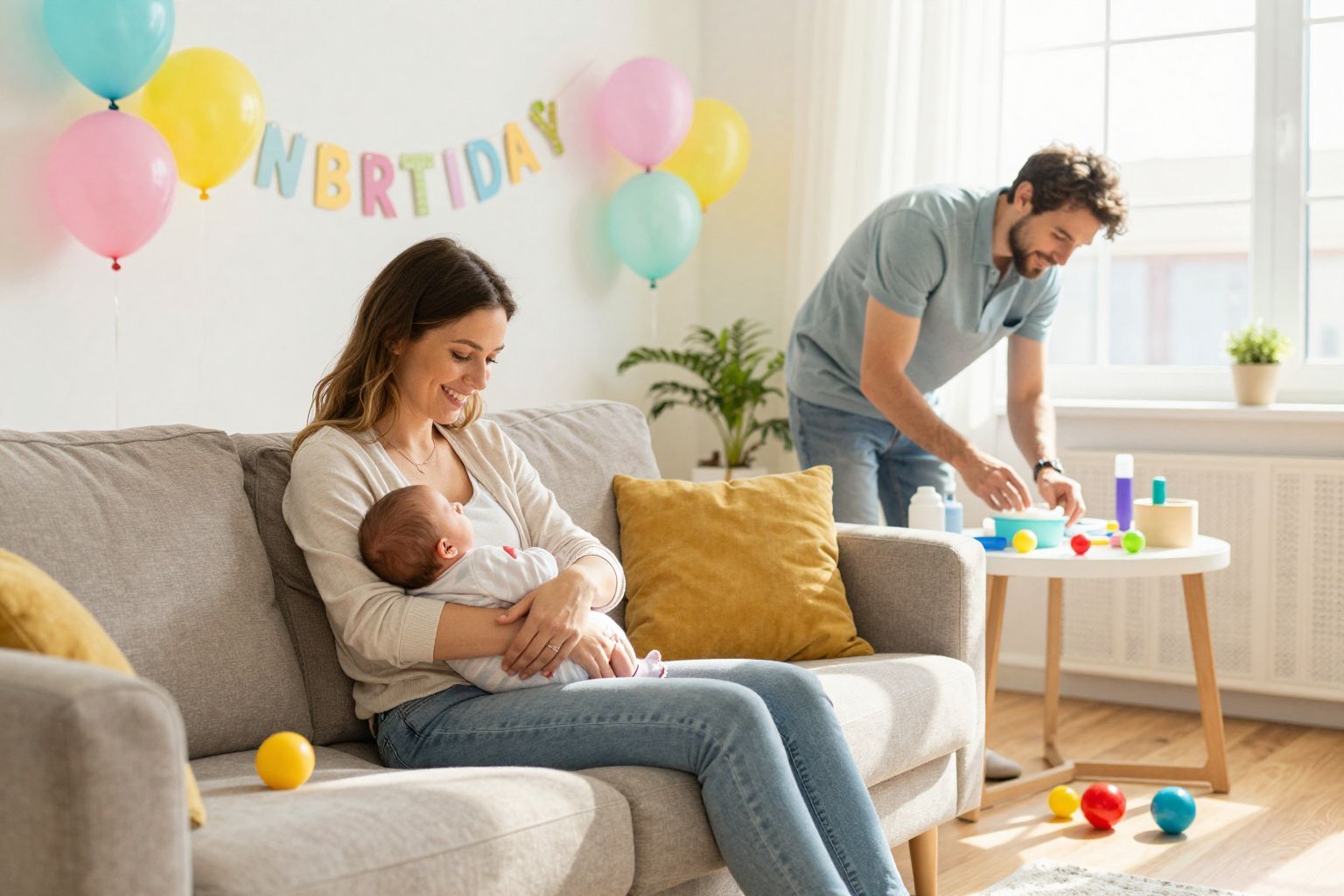 Kérj meg másokat, hogy támogassák az újszülött gondozását!