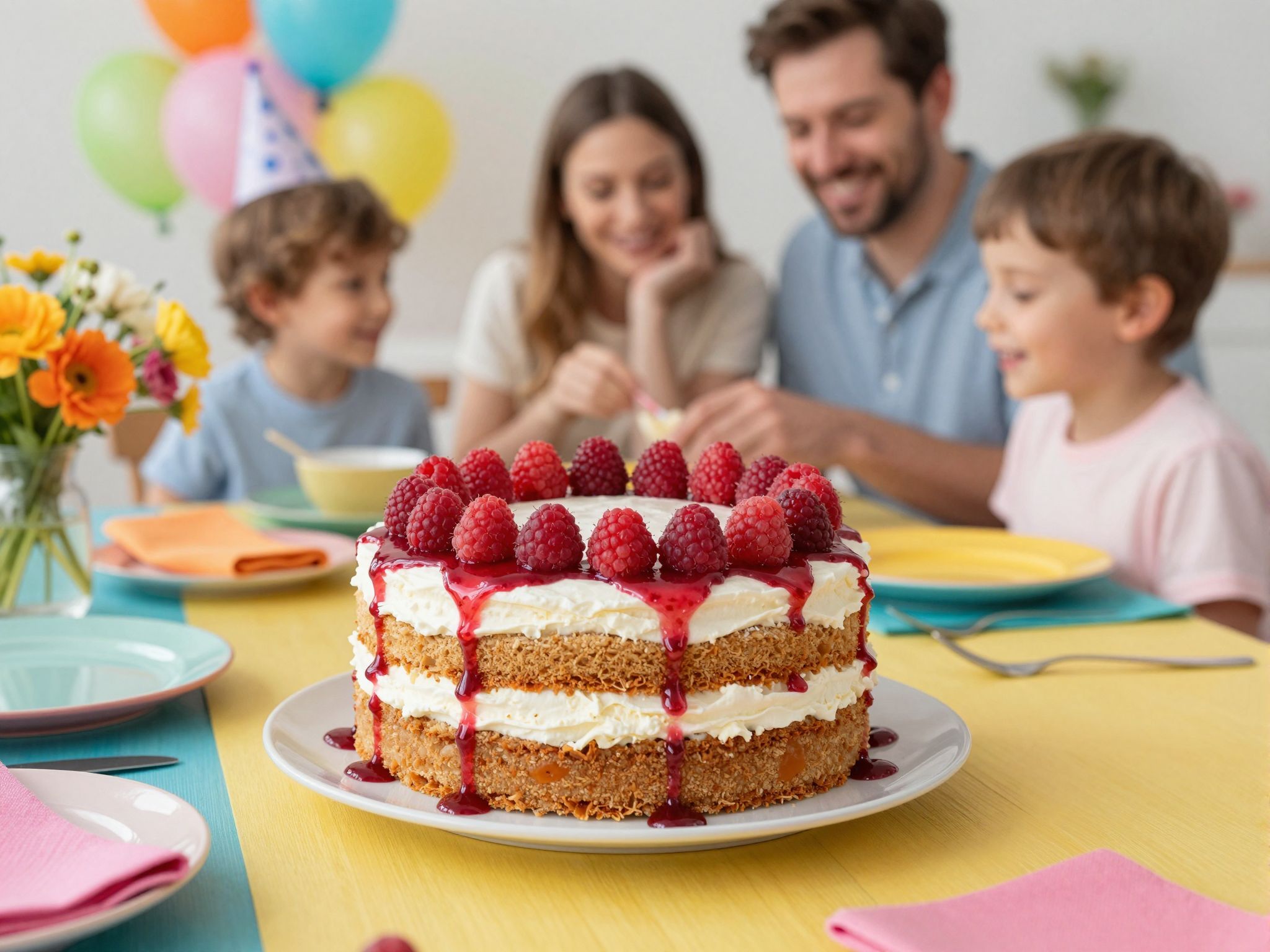 A házi torta szeretetet és törődést tükröz.