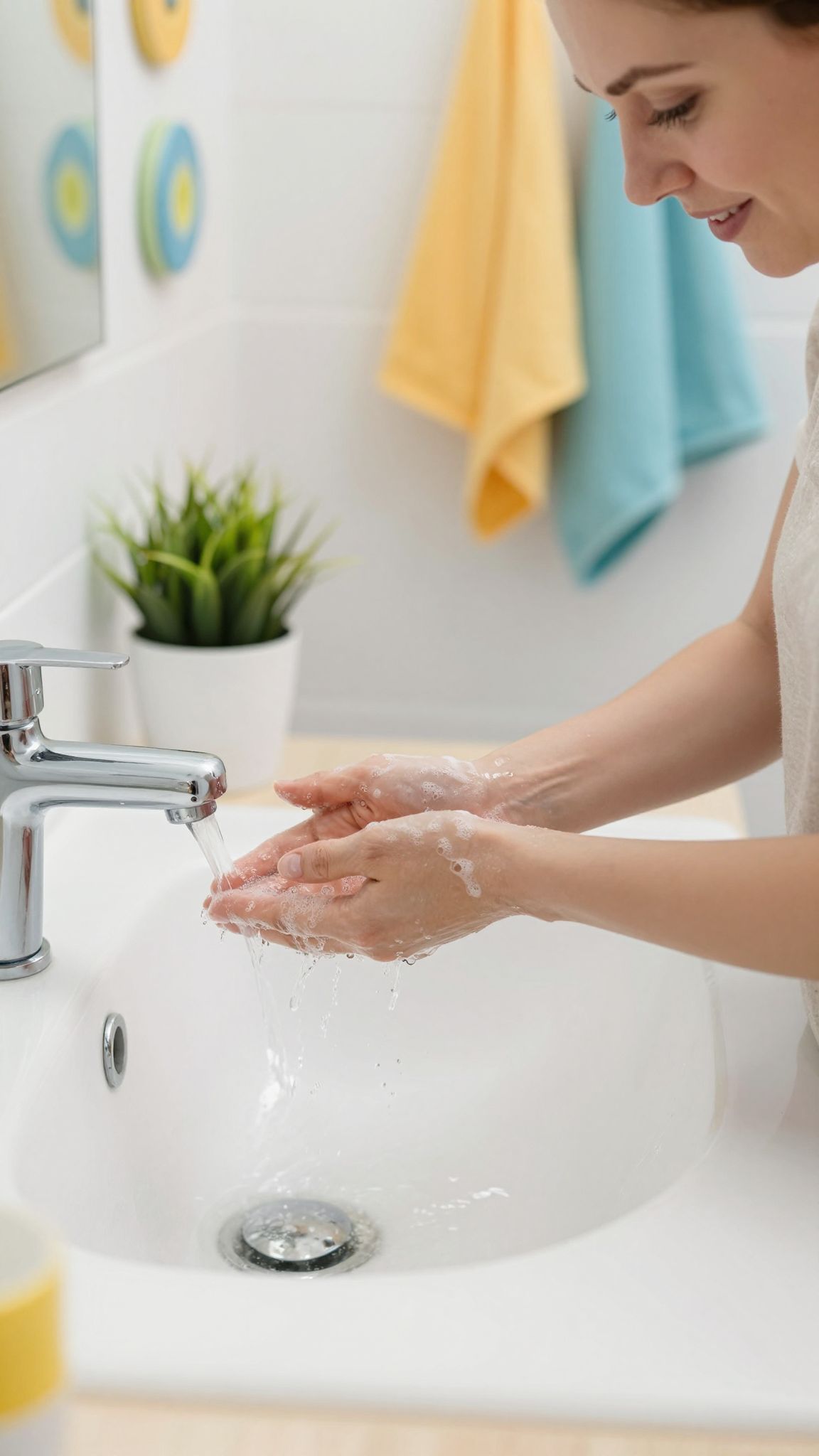 A helyes kézhigiénia csökkenti a fertőzések kockázatát.