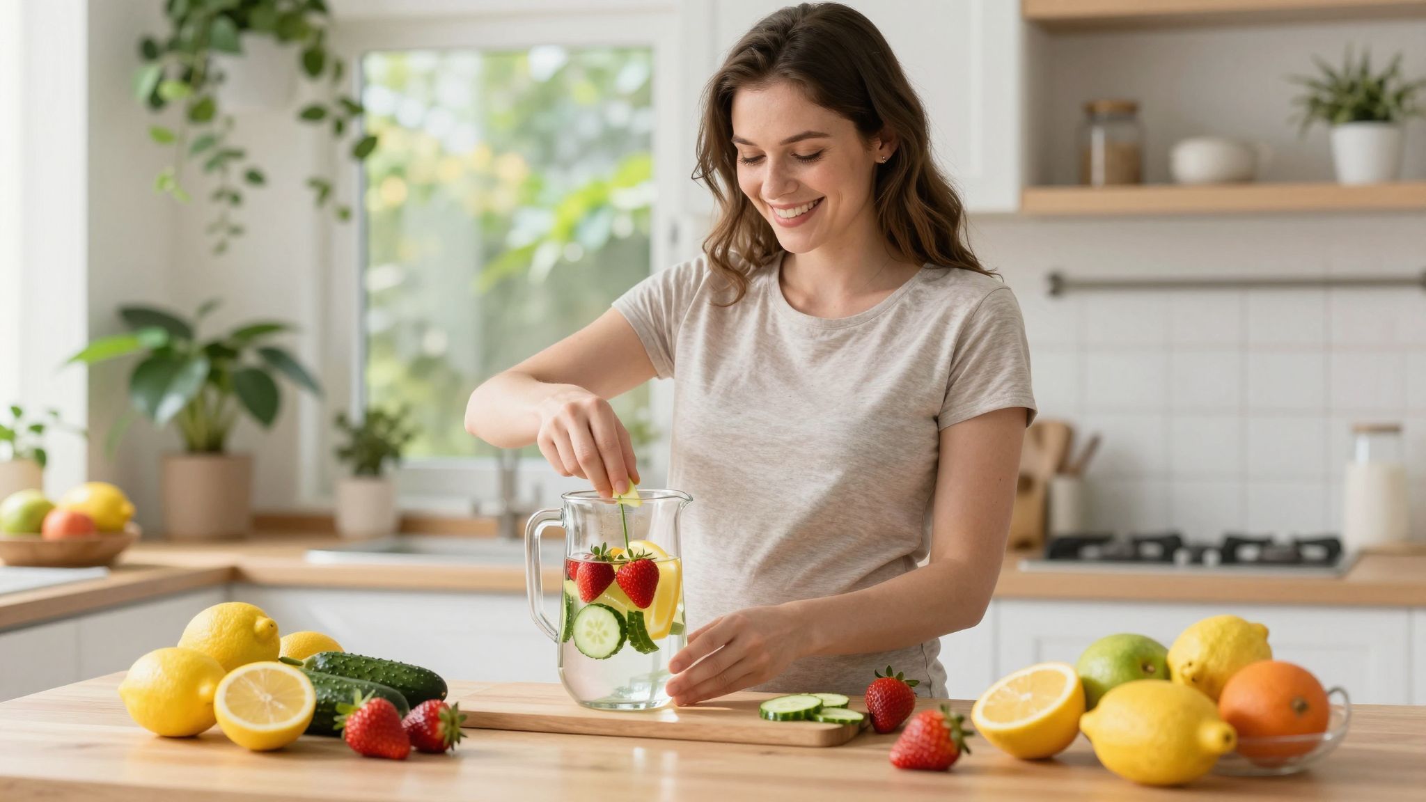 A megfelelő hidratáció fokozza a zsírégetést terhesség alatt.