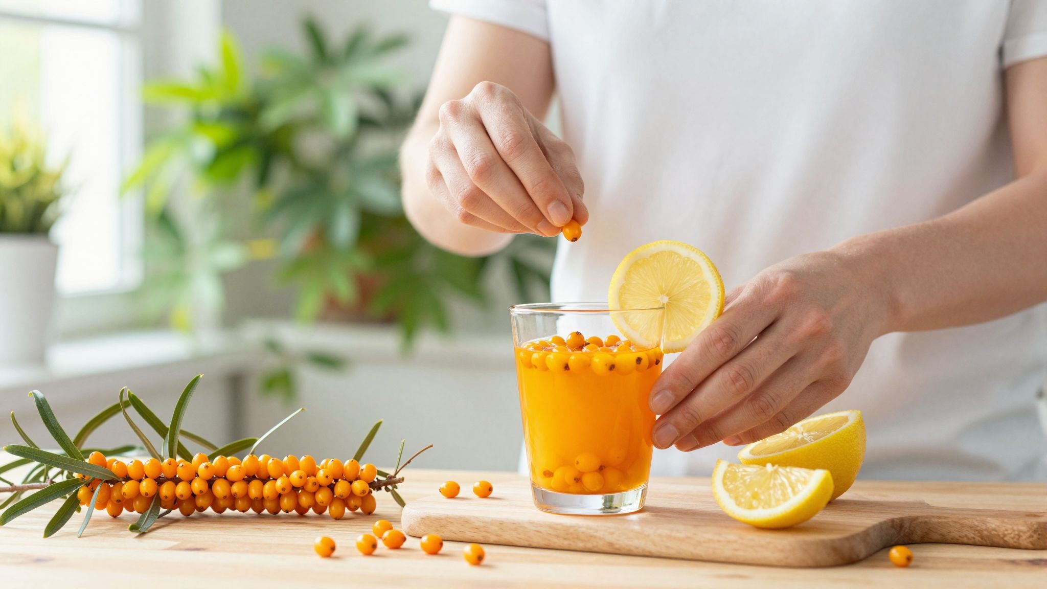 A homoktövis gyulladáscsökkentő hatása segíthet a köhögésnél.