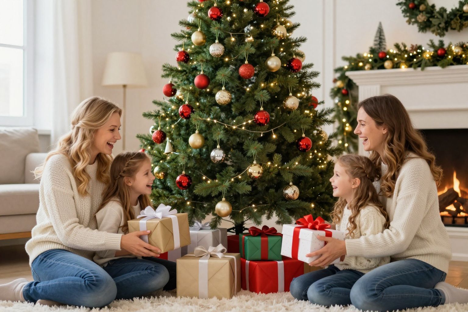 A karácsonyi varázslat serkenti a gyermekek fantáziáját.