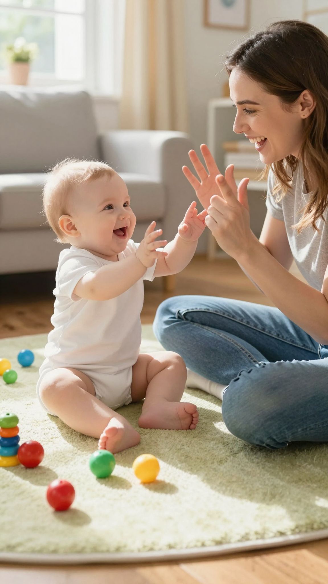 A gesztusok segítik a gyermekek szóbeli kommunikációját fejlődni.