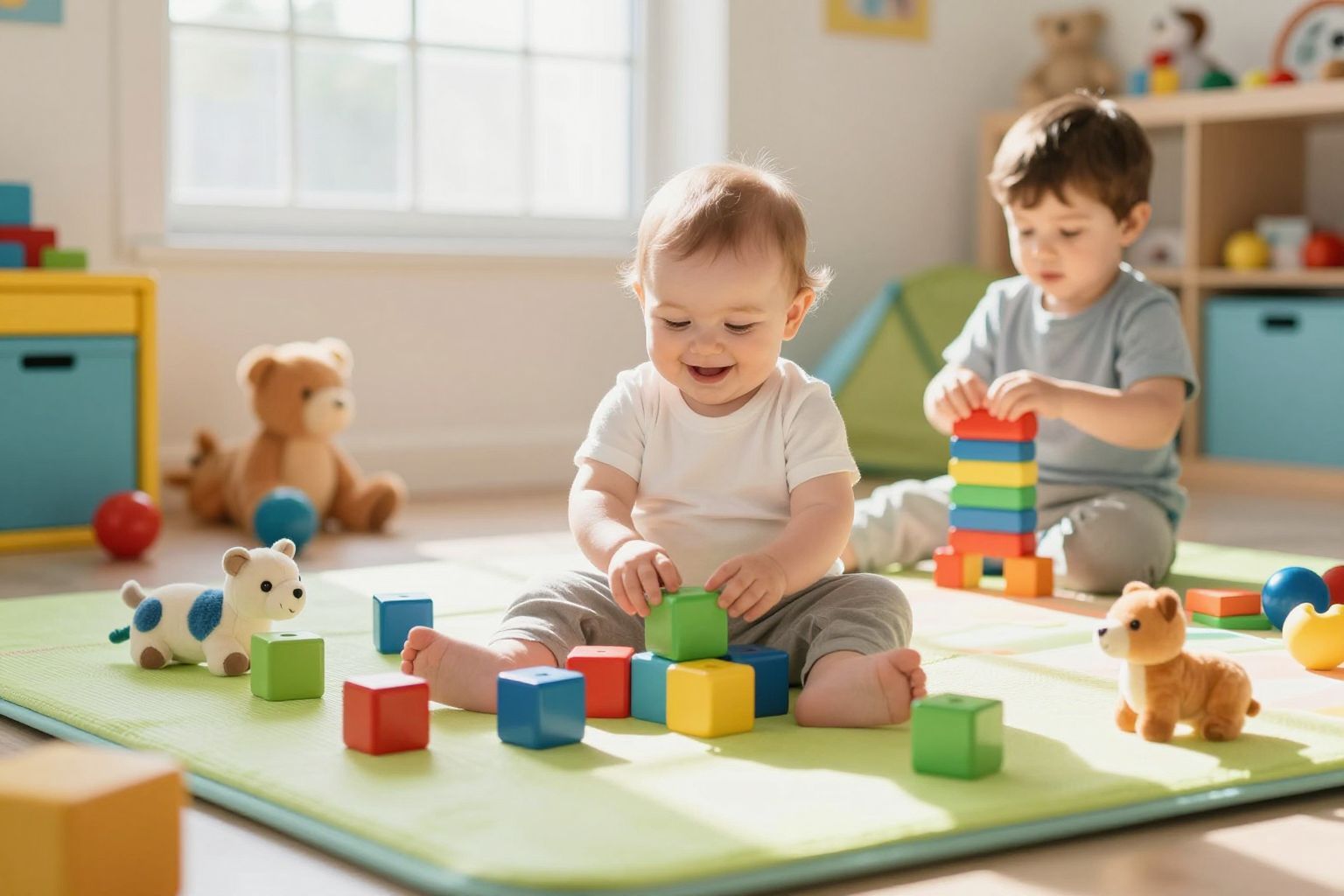 A játék fejleszti a beszédhez szükséges szókincset.