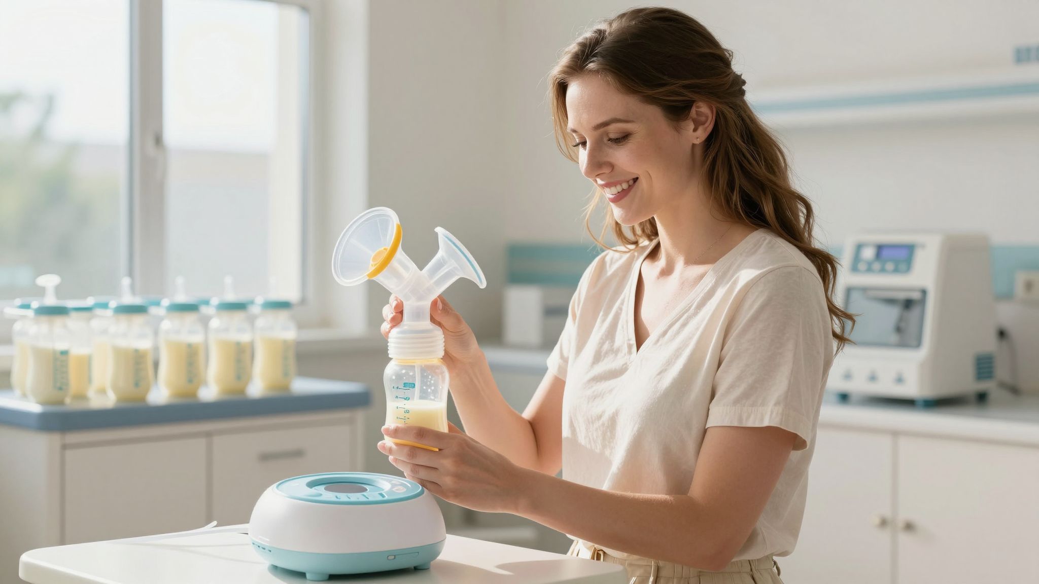 A tejcsalogatás segíti a koraszülött babák fejlődését.