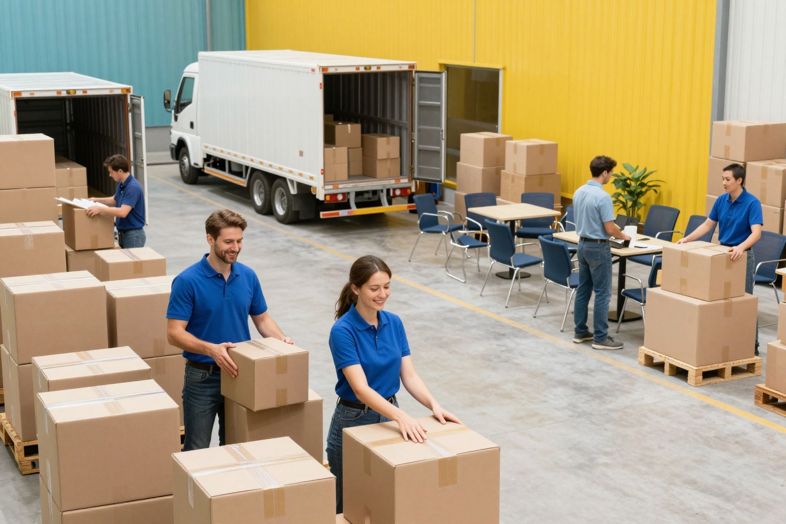 A zónák kialakítása segíti a hatékonyabb időgazdálkodást.