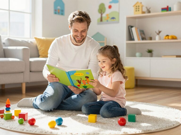 A mese nem csak anya dolga: hogyan hat az apai meseolvasás a gyerekre?