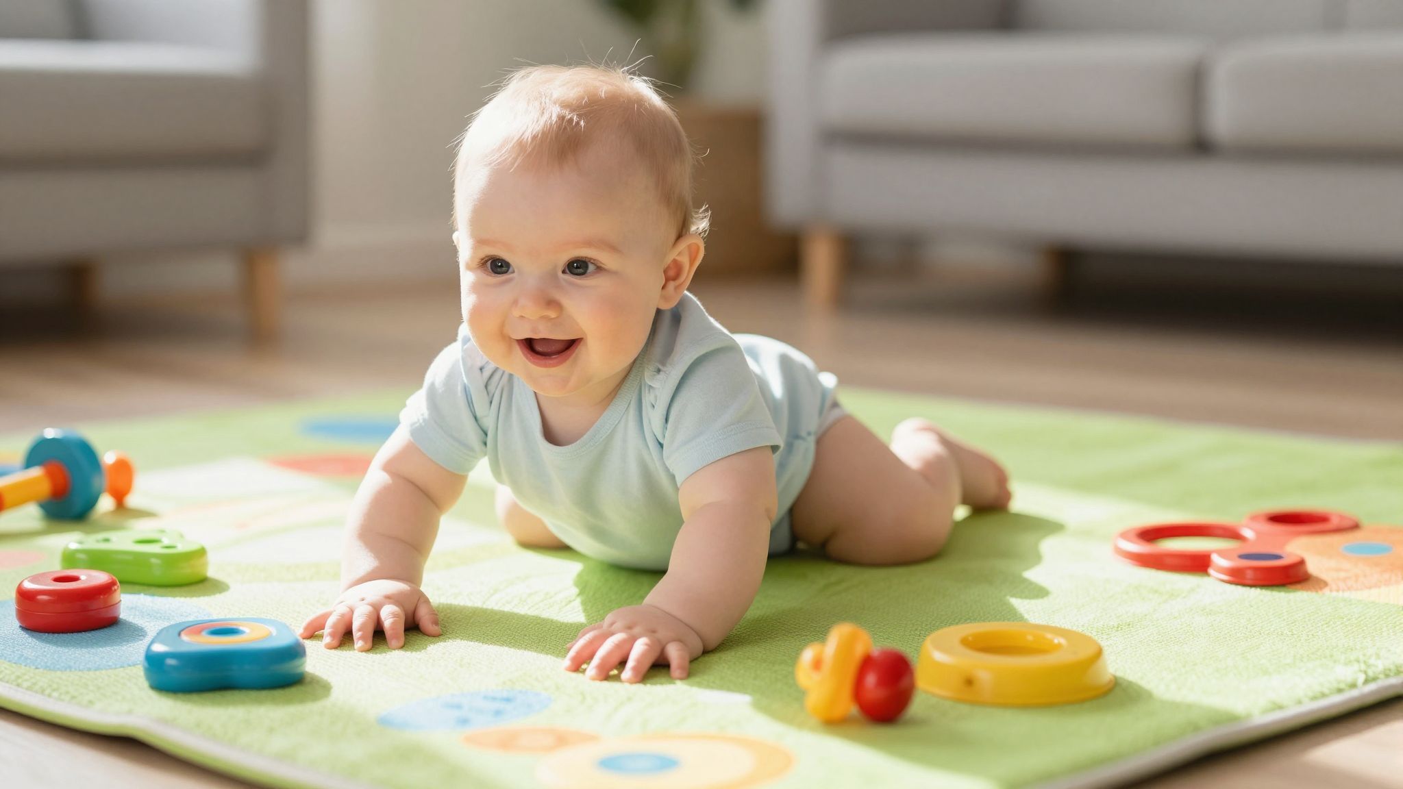 A mozgásfejlődés késlekedése idegrendszeri éretlenséget jelezhet.
