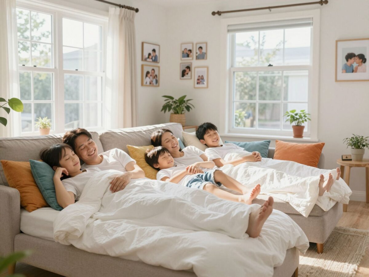 A nappali alvás vége: egy korszak lezárulása a család életében