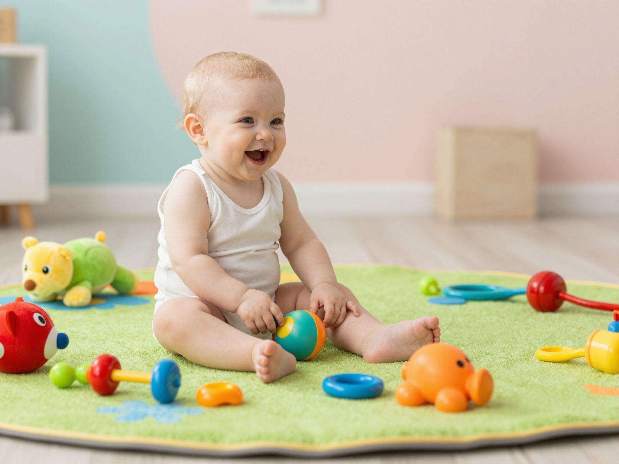 A hallási visszacsatolás segíti a nyelvfejlődést csecsemőknél.