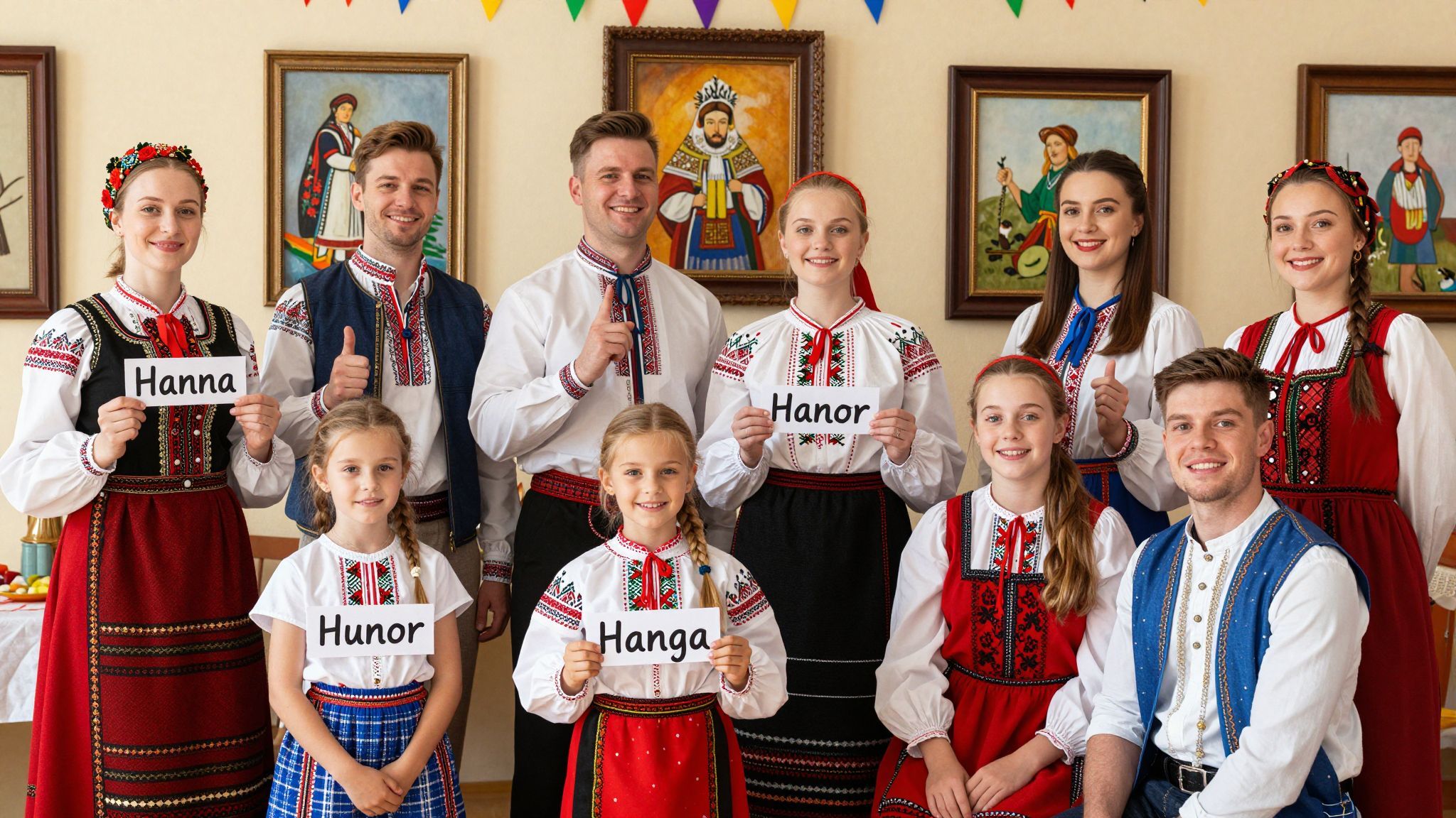 A névválasztás gyakran tükrözi a kulturális identitást Magyarországon.