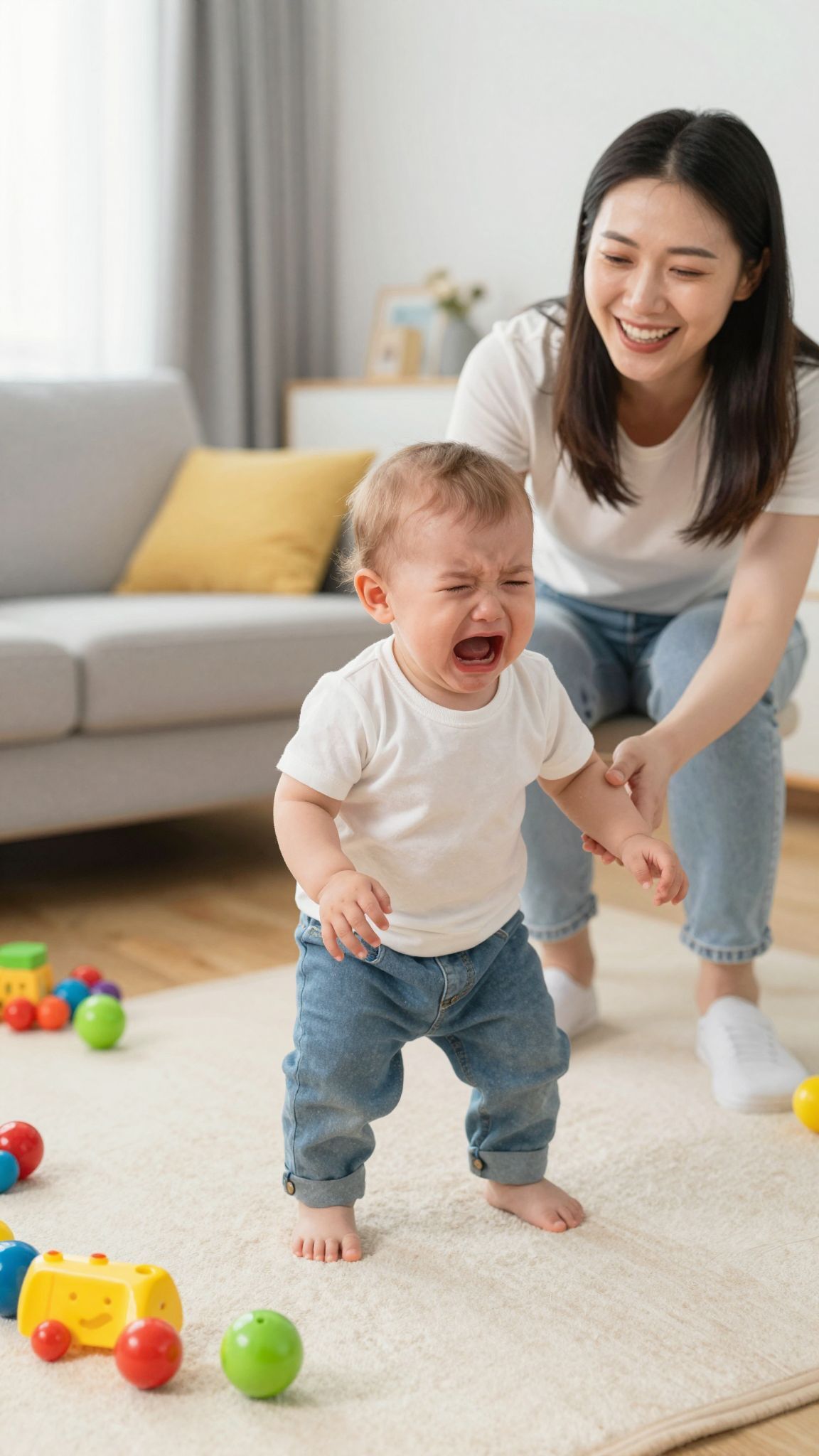 A dackorszakban a sírás érzelmi kifejeződés formája.