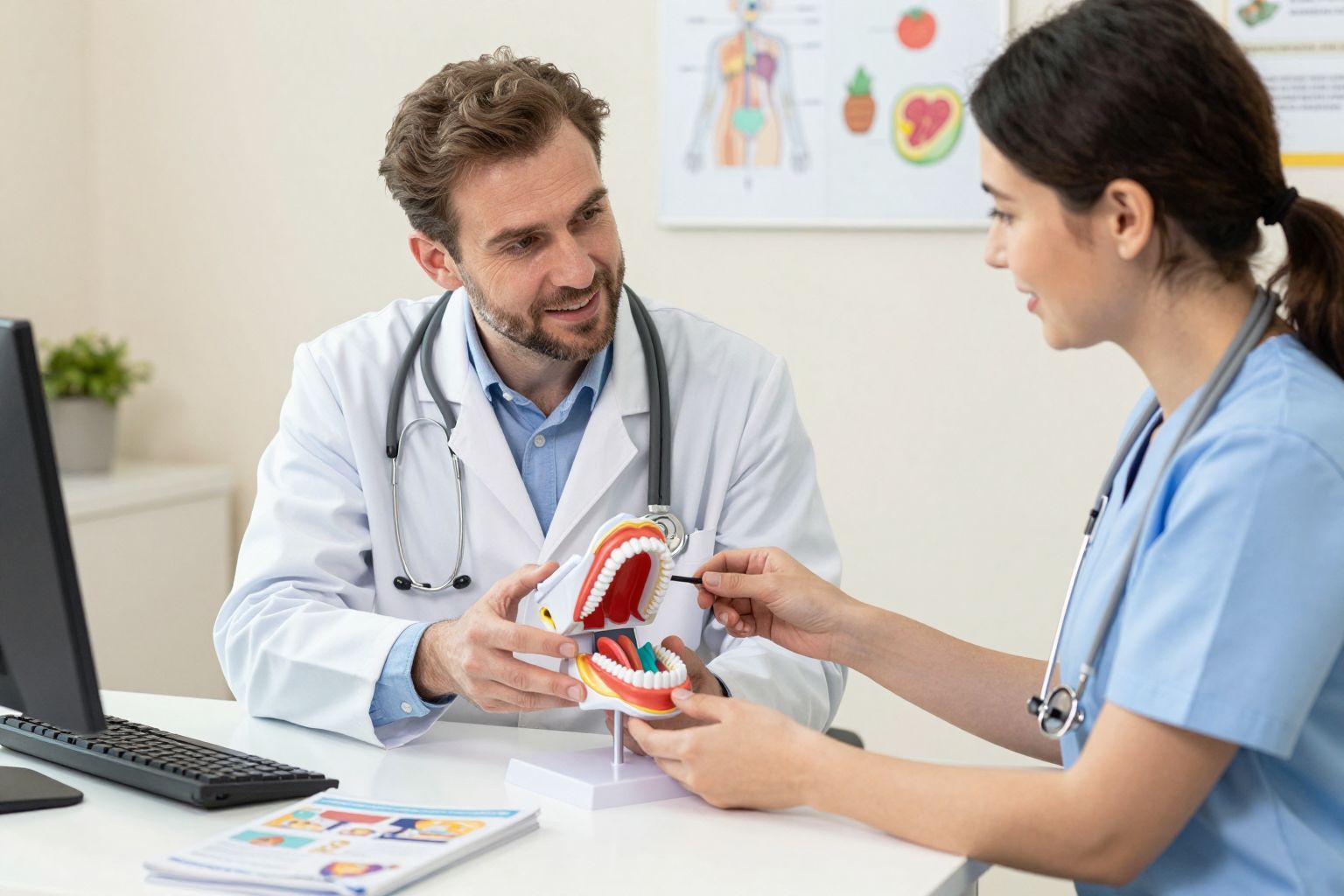 A nyelési reflex komplex, számos szakembert igényel.