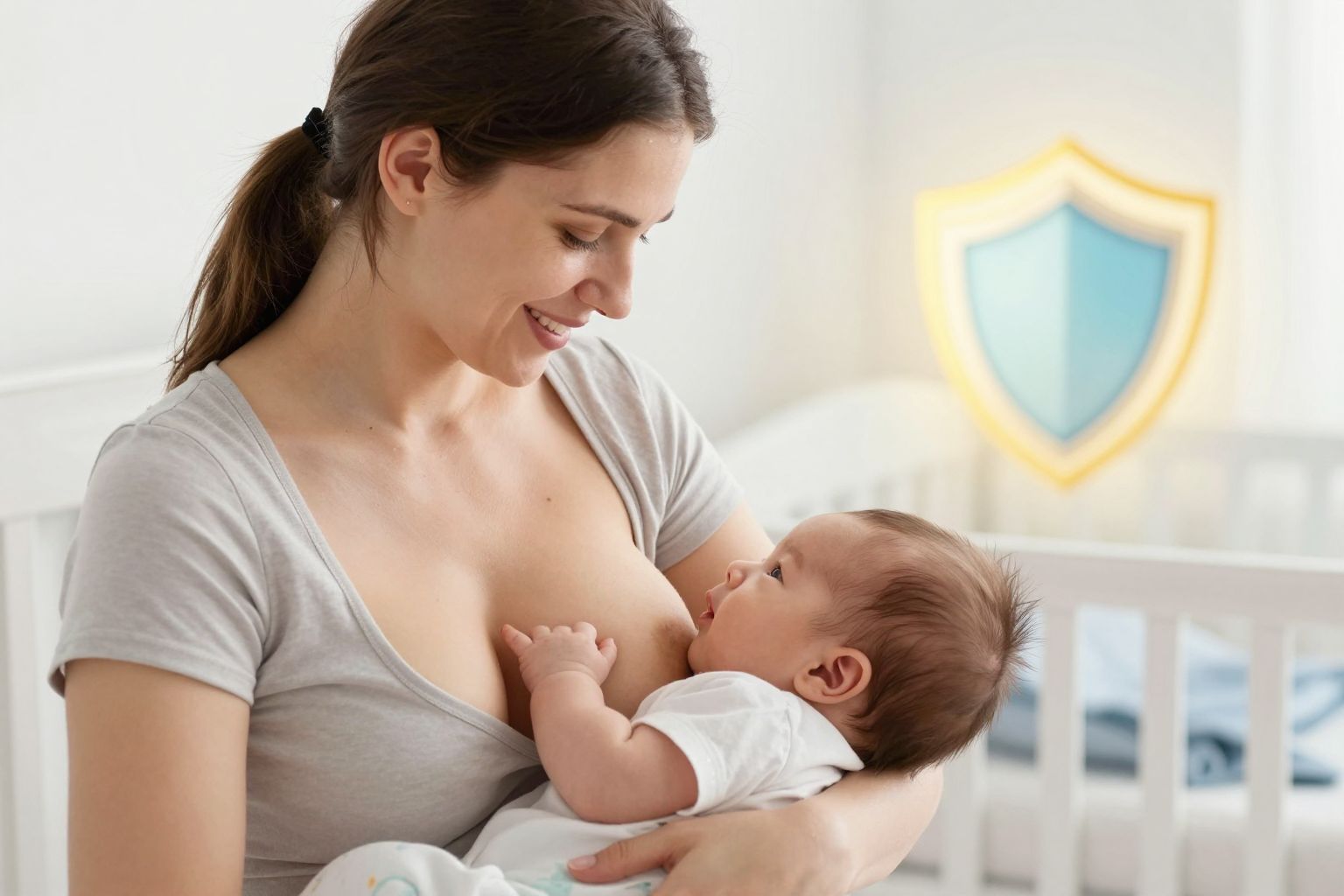 A szekretoros IgA megvédi az újszülöttek bélflóráját.