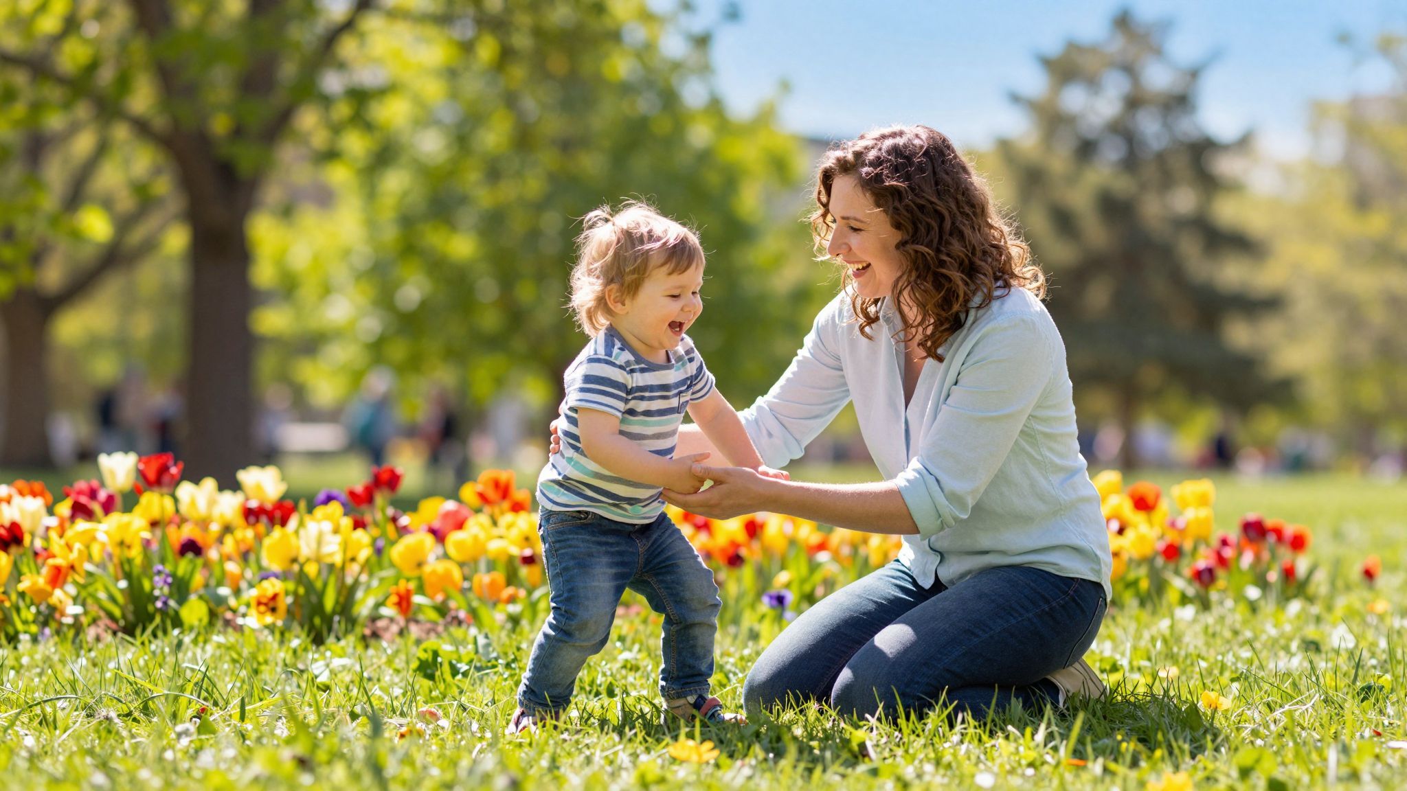 A szeretet kifejeződése a gyermekek szavain és cselekedetein keresztül.