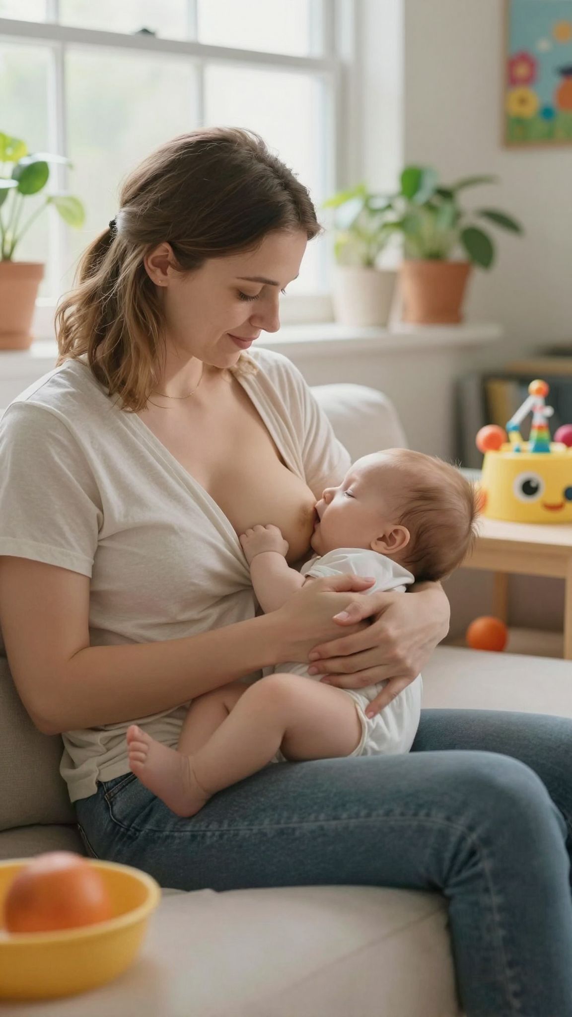 A szoptatás sikeréhez a helyes anatómia is szükséges.