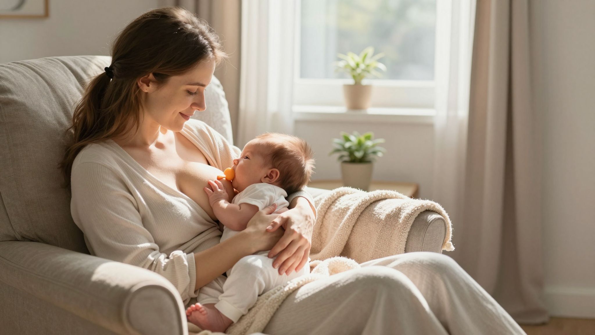A szoptatás kezdeti támogatása erősíti a szülő-gyermek köteléket.
