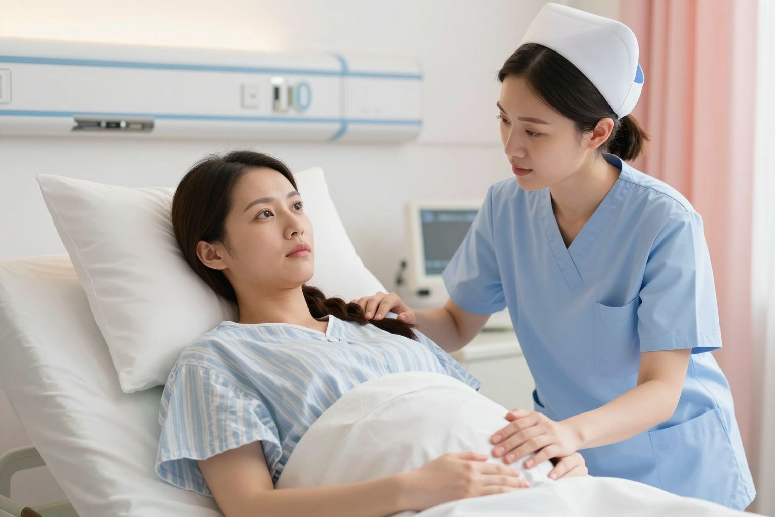 Kevés magzatvíz esetén fokozott figyelmet igényel a vajúdás.