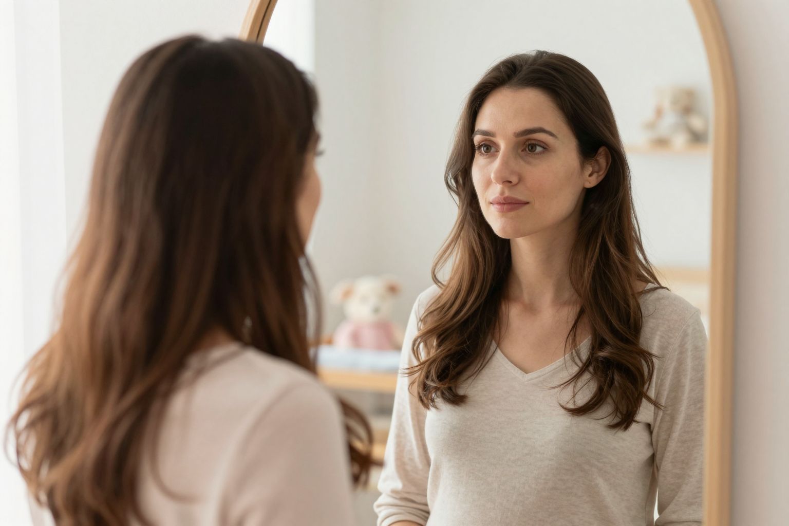 A tükörkép változása gyakori a várandósság alatt.