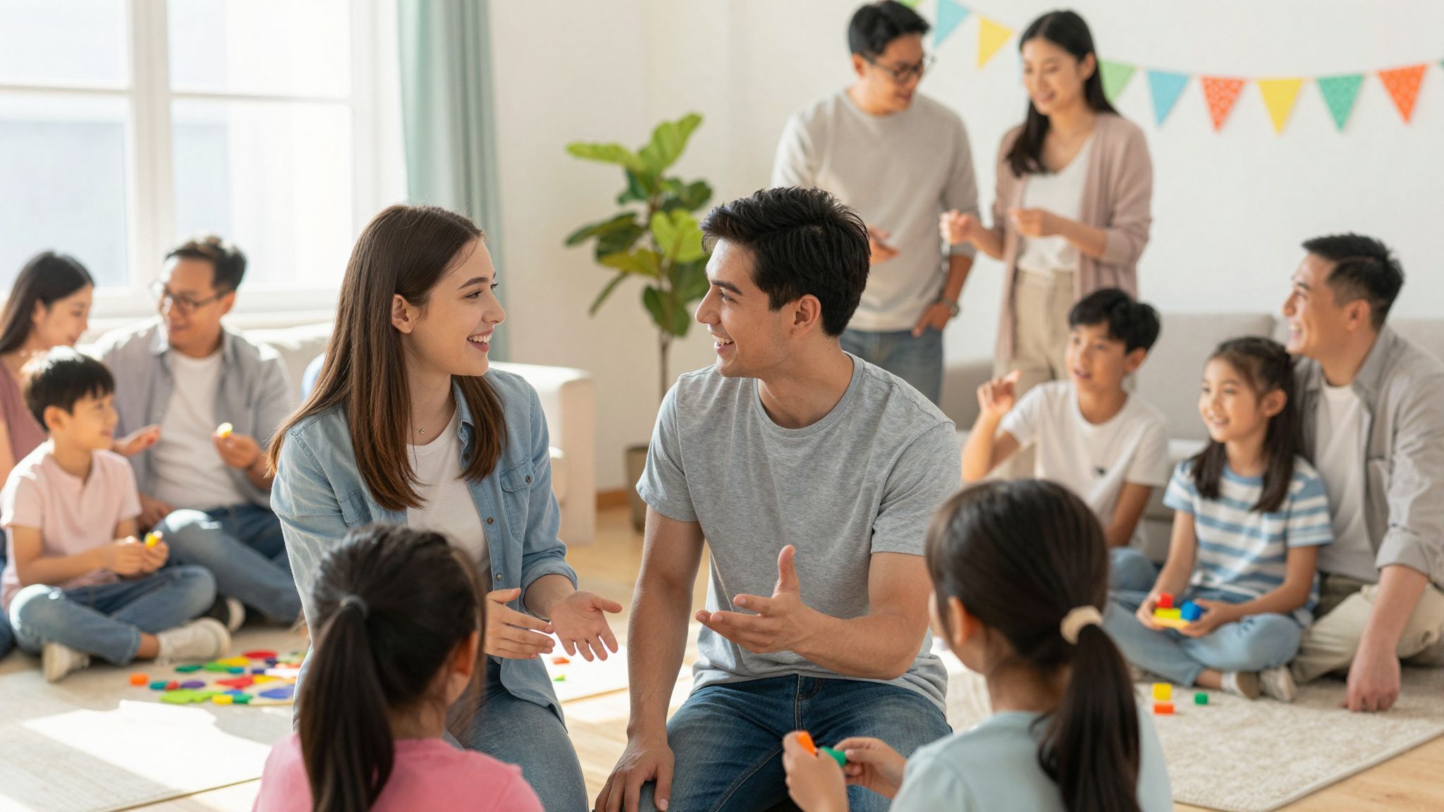 A testvérek támogatják a hálózati kapcsolatok fejlődését.