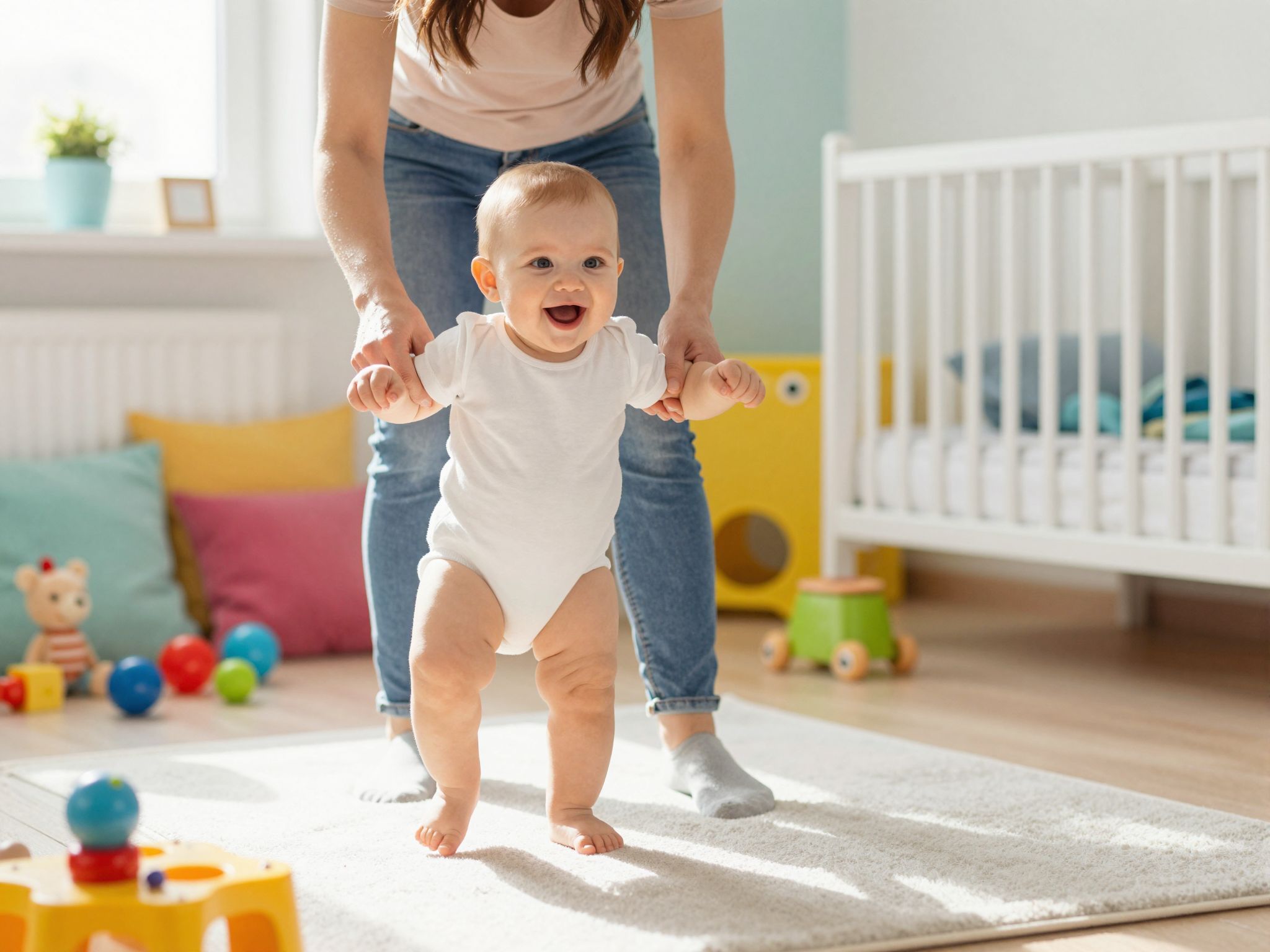 A baba első szavai a folytonos beszélgetéstől fejlődnek.