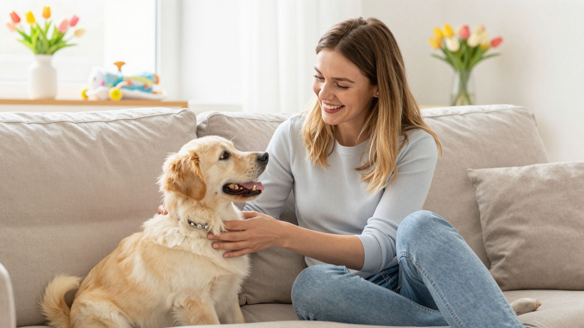 A kutyák ösztönösen érzékelik a terhesség hormonális változásait.