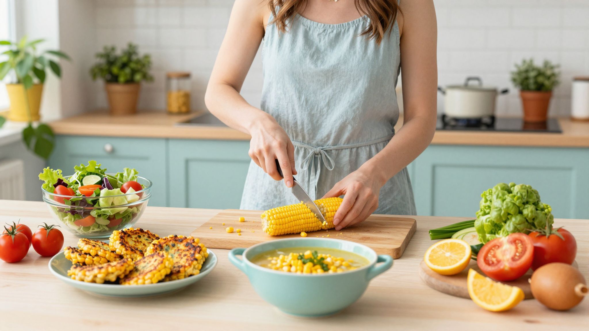 A kukorica minden része hasznosítható a konyhában.