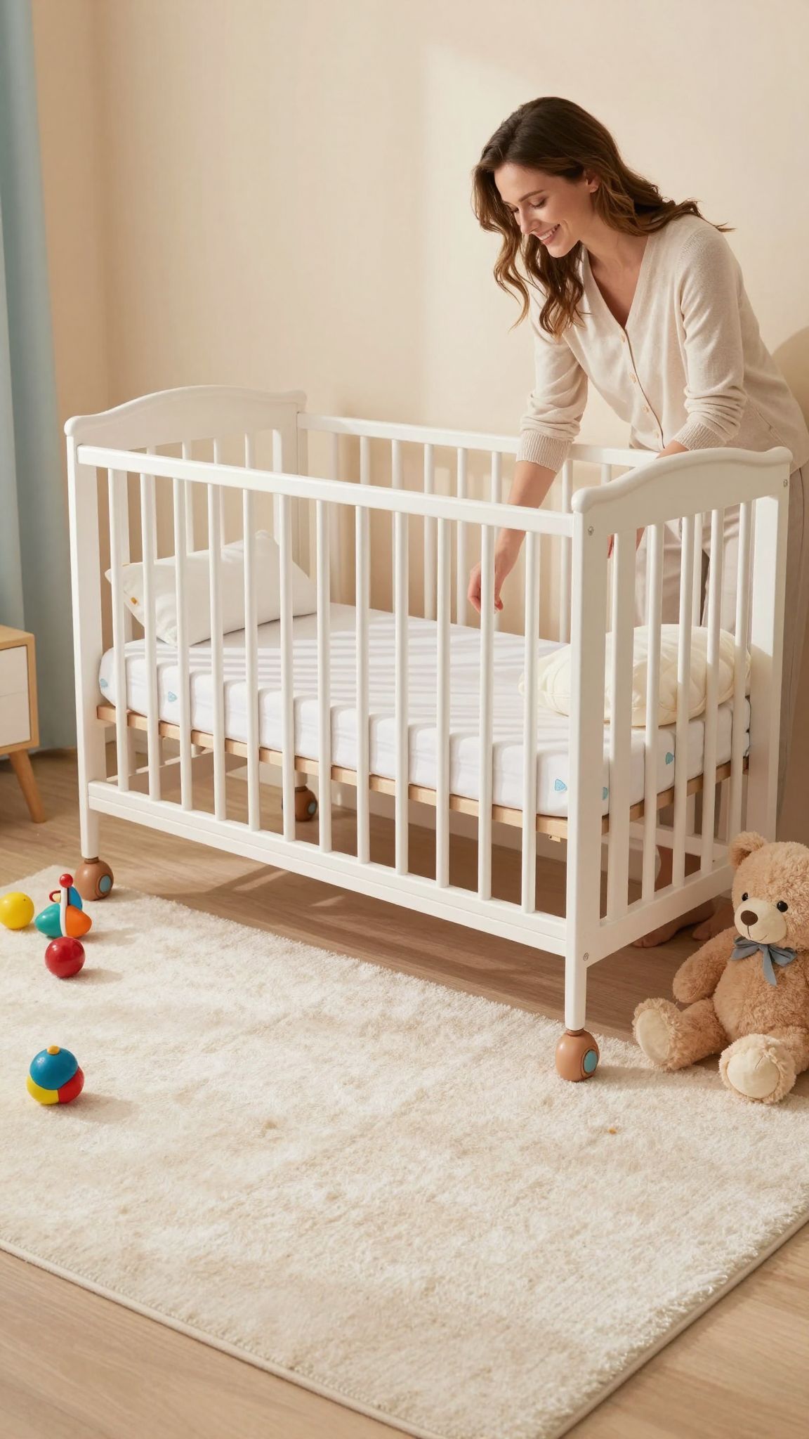 Soha ne tegyél puha párnát a babaágyba!