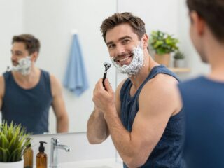 Apa-fia program: Útmutató a borotválkozás tanításához lépésről lépésre