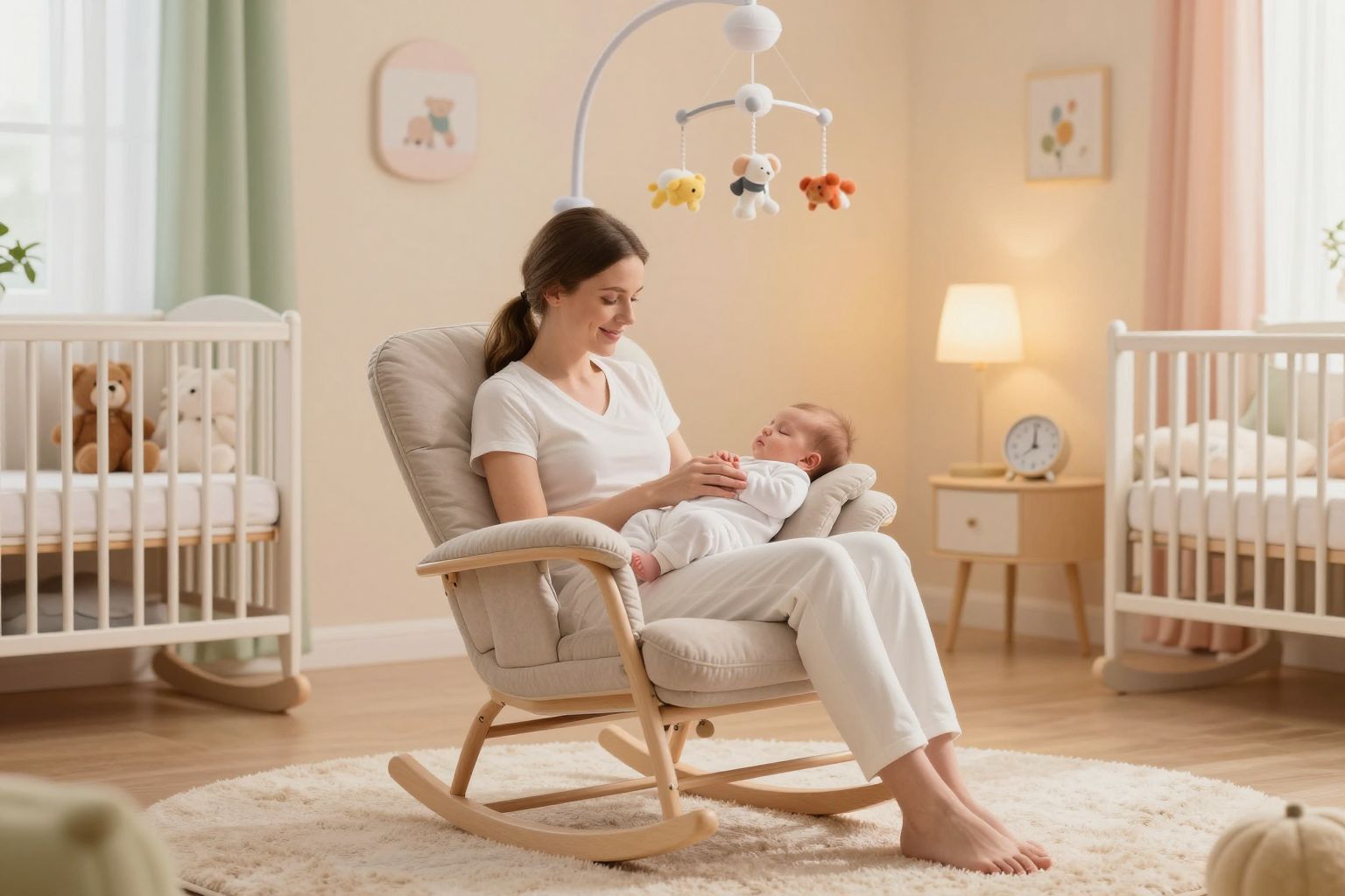 A következetes alvási rutin segít a baba megnyugtatásában.