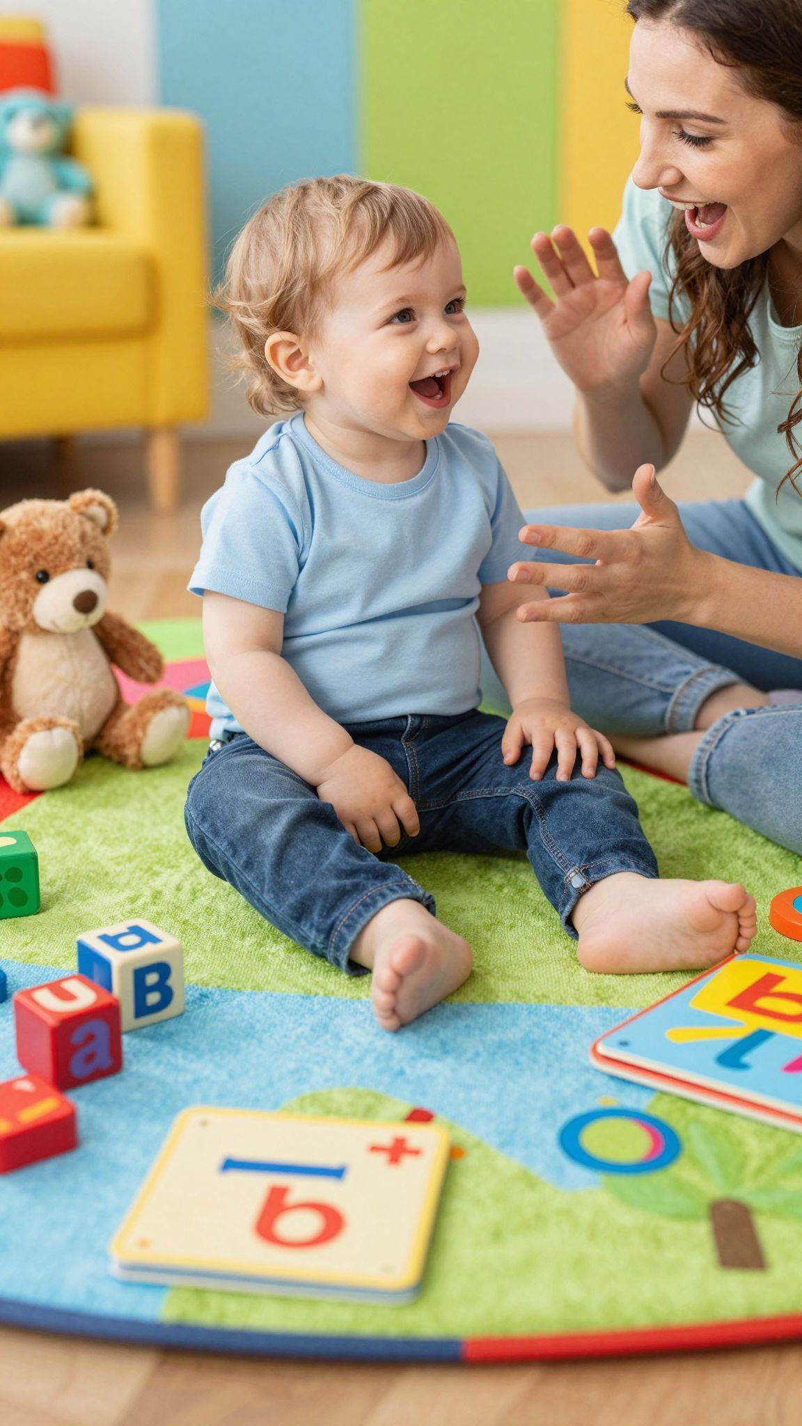Az első szavak a gyermek világának megnyitását jelentik.
