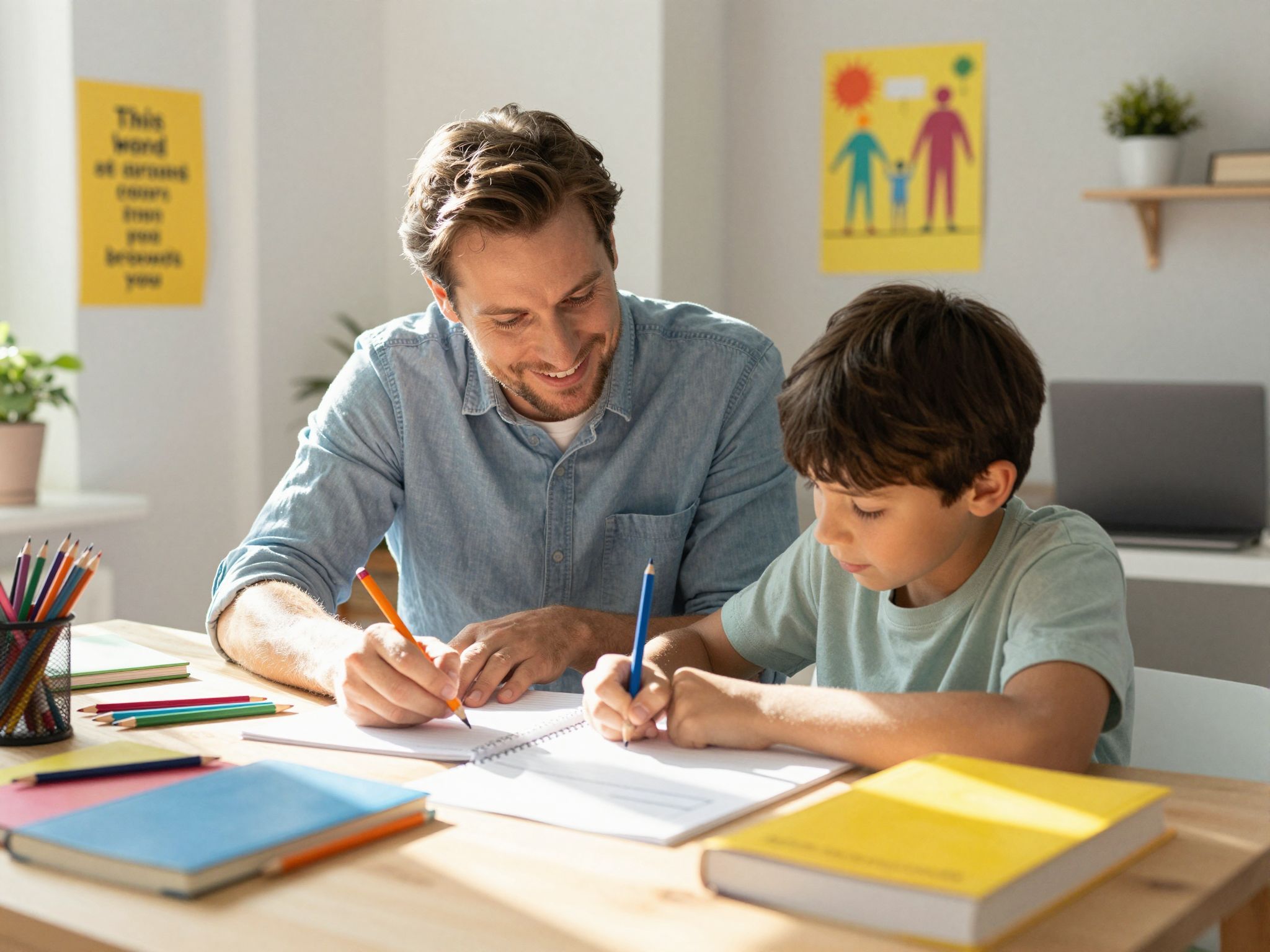 Az érzelmi támogatás növeli a gyerekek önbizalmát.