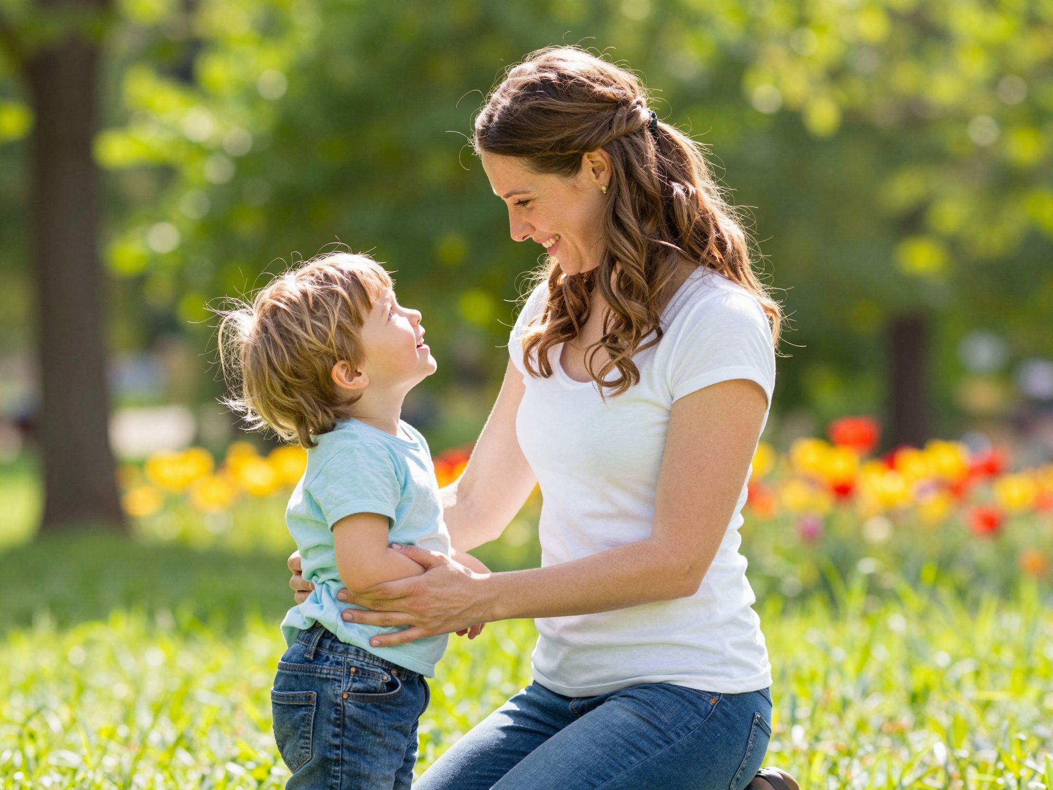 A gyermek szemén keresztül új értelmet nyer az önkép.