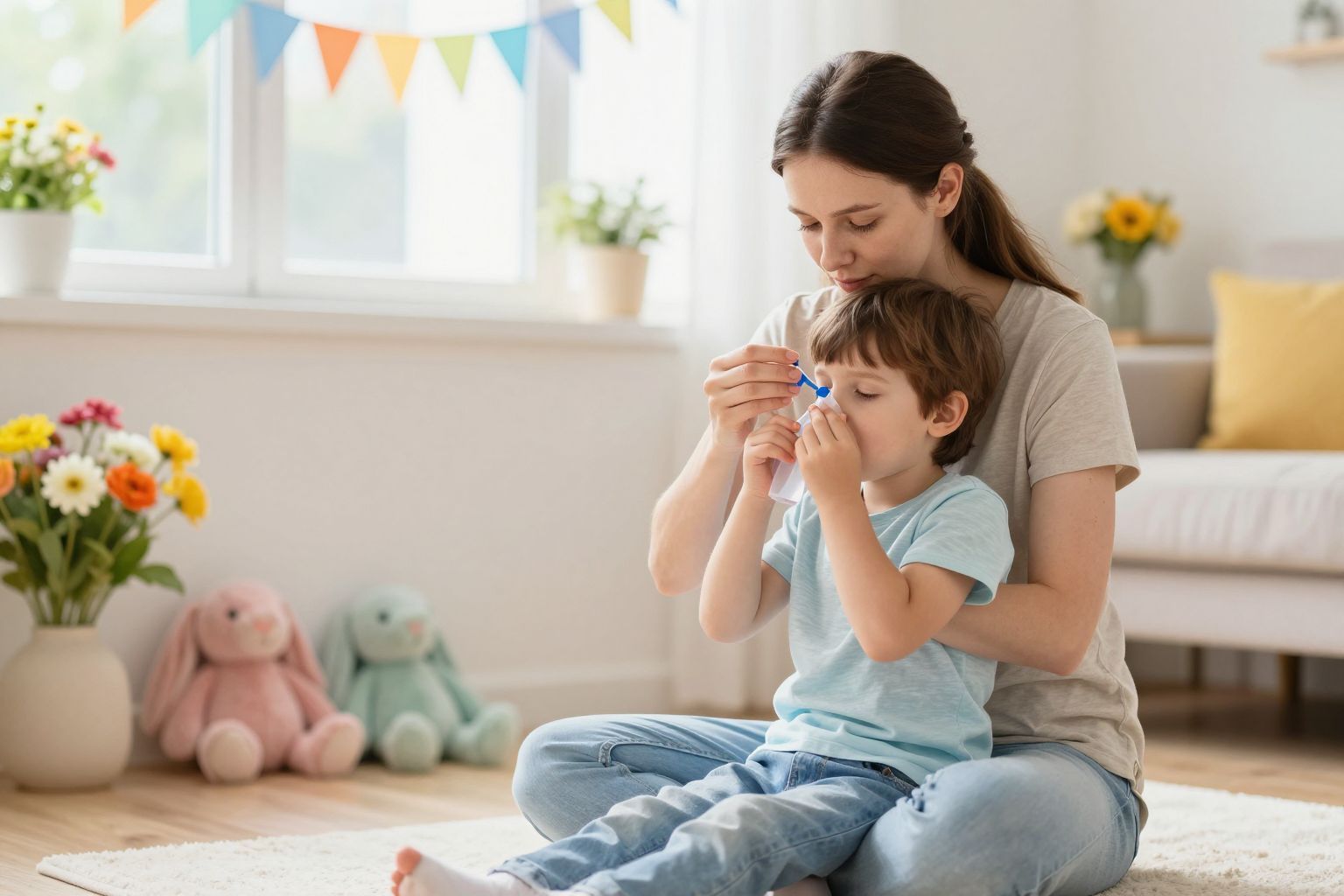 Életkor szerint változik az orrmosás óvatos megközelítése.