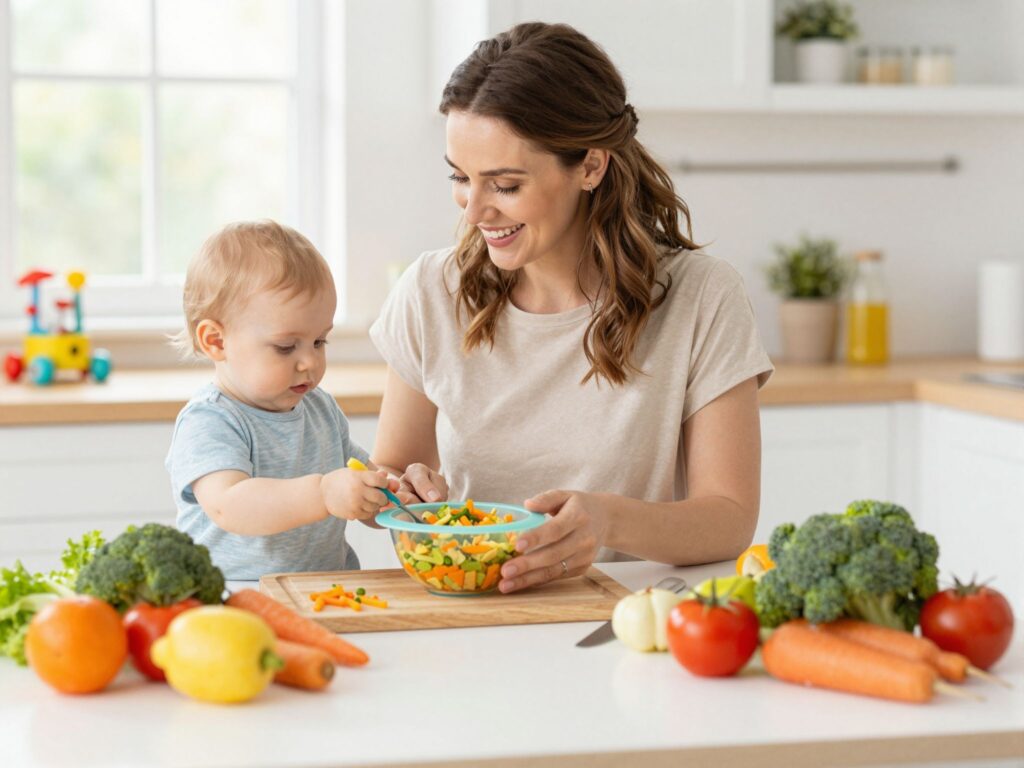 Babaétel receptek heti bontásban: egyszerű és tápláló ötletek kezdő anyukáknak