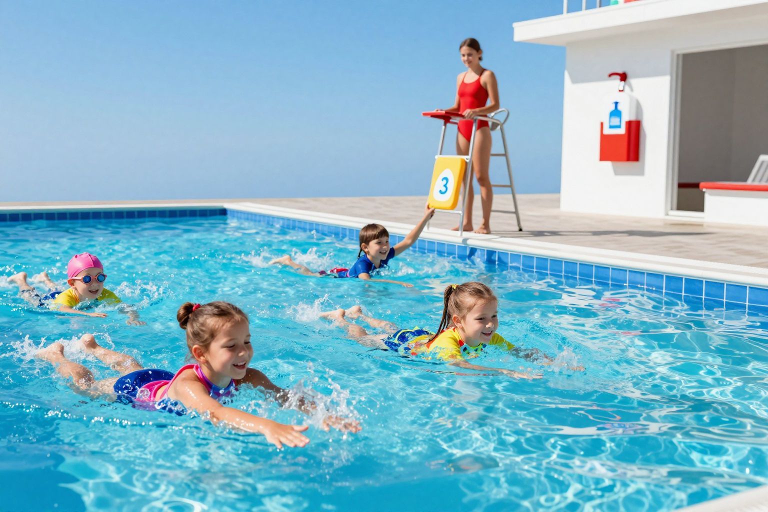 A medencében mindig figyeljünk a higiéniás szabályokra!