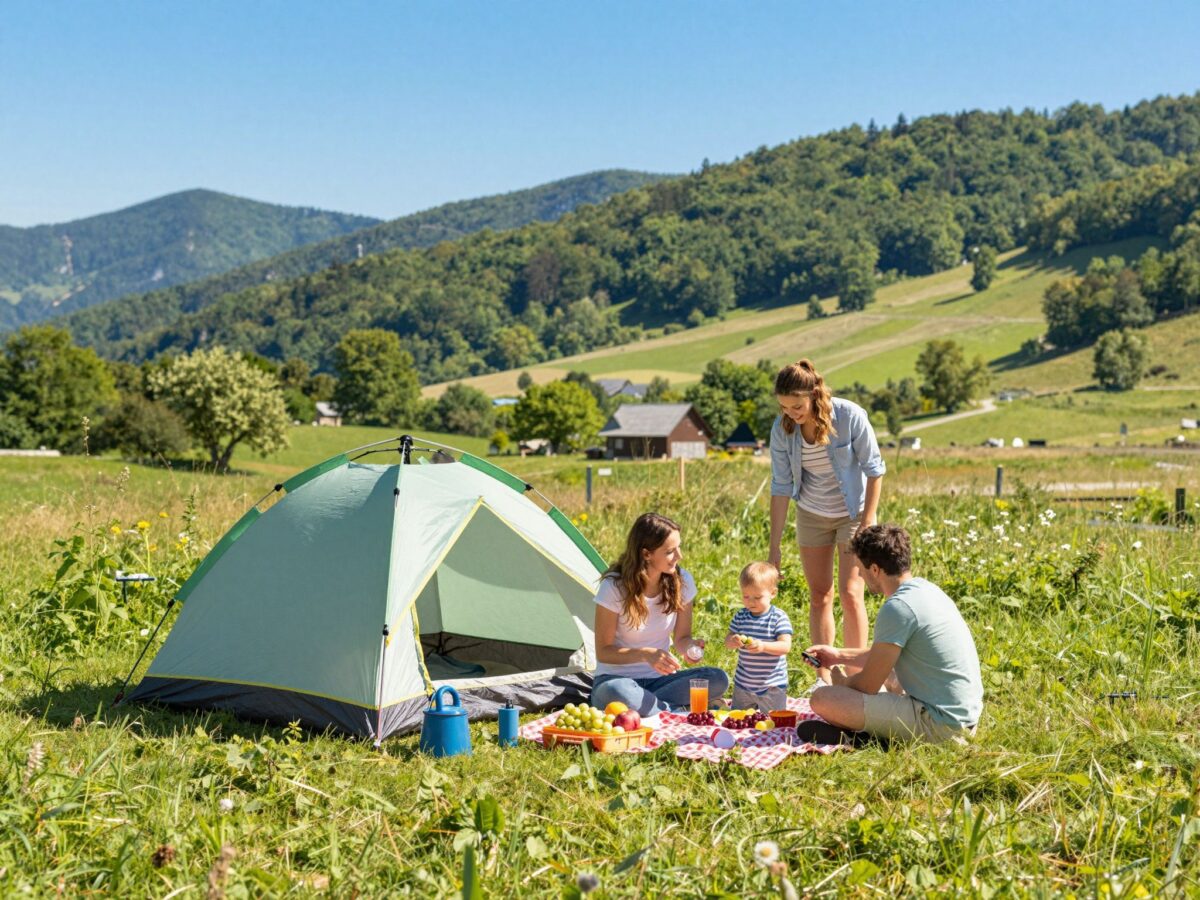 Családi kalandok sátorral: útinapló egy szlovén-horvát nyaralásról babával