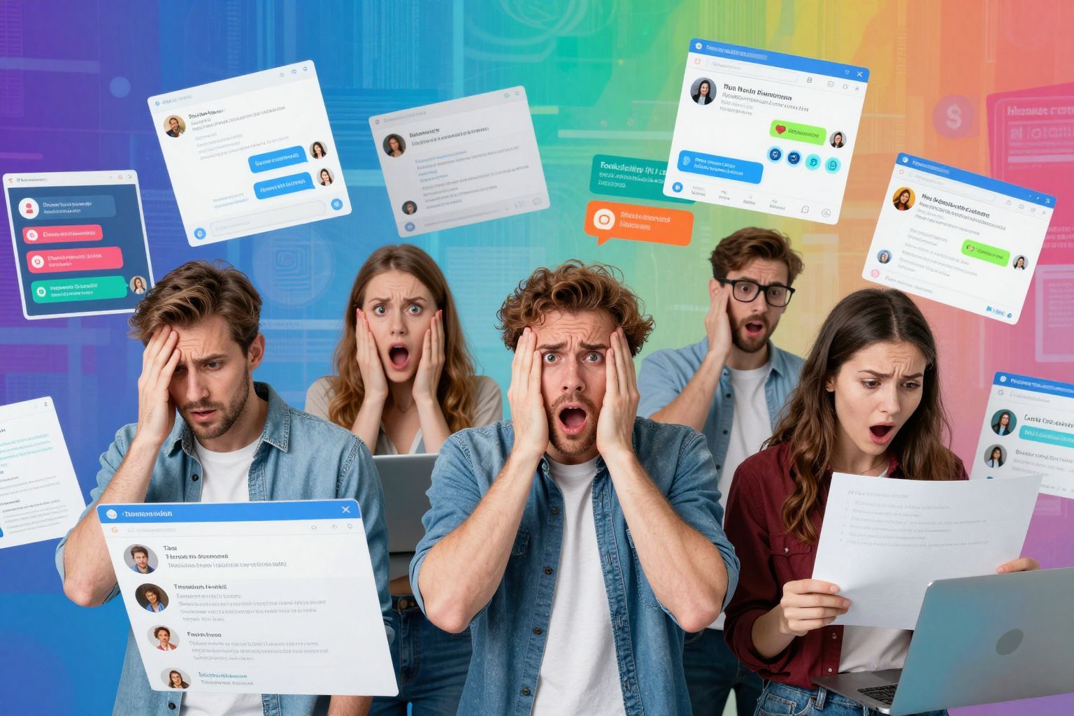 A digitális zaj folyamatosan elvonja a figyelmünket.