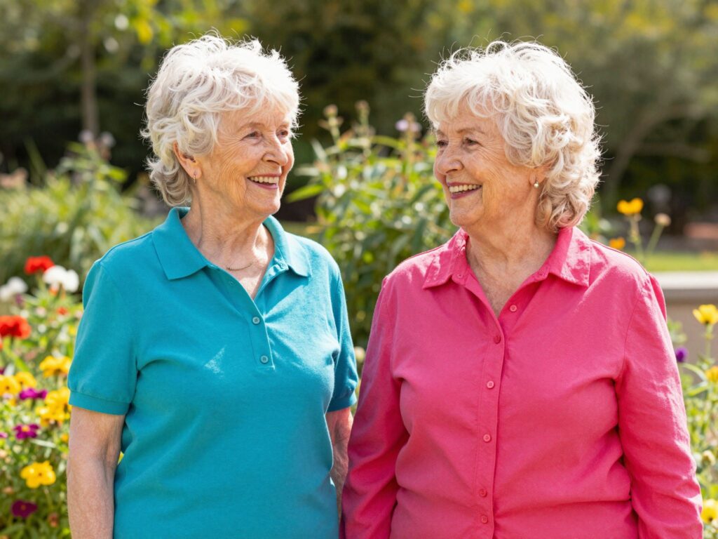 Divat és összetartozás: a 80 feletti ikrek, akik minden nap összeöltöznek