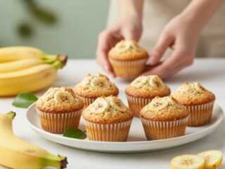 Egészséges banános muffin cukor nélkül, nem csak a hozzátáplálás idejére