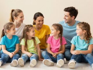 Egy család, hat gyerek, három ikerpár: a szülők őszintén mesélnek a kihívásokról