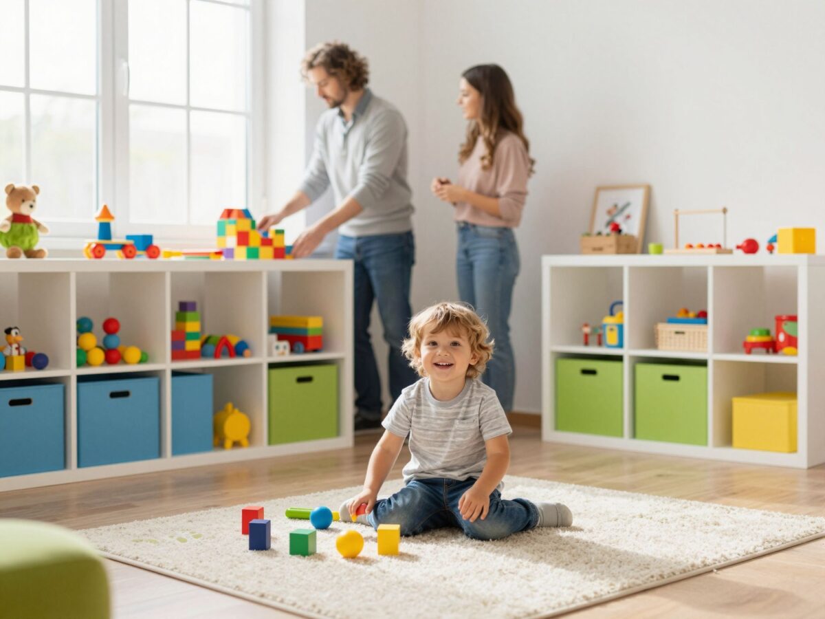 Elárasztanak a játékok? Kreatív és helytakarékos megoldások a gyerekszobába