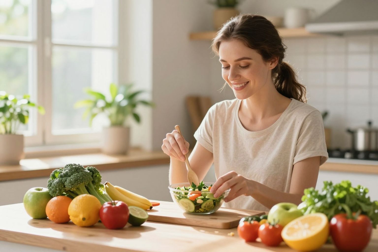 Az egészséges életmód növelheti a teherbeesés esélyeit.