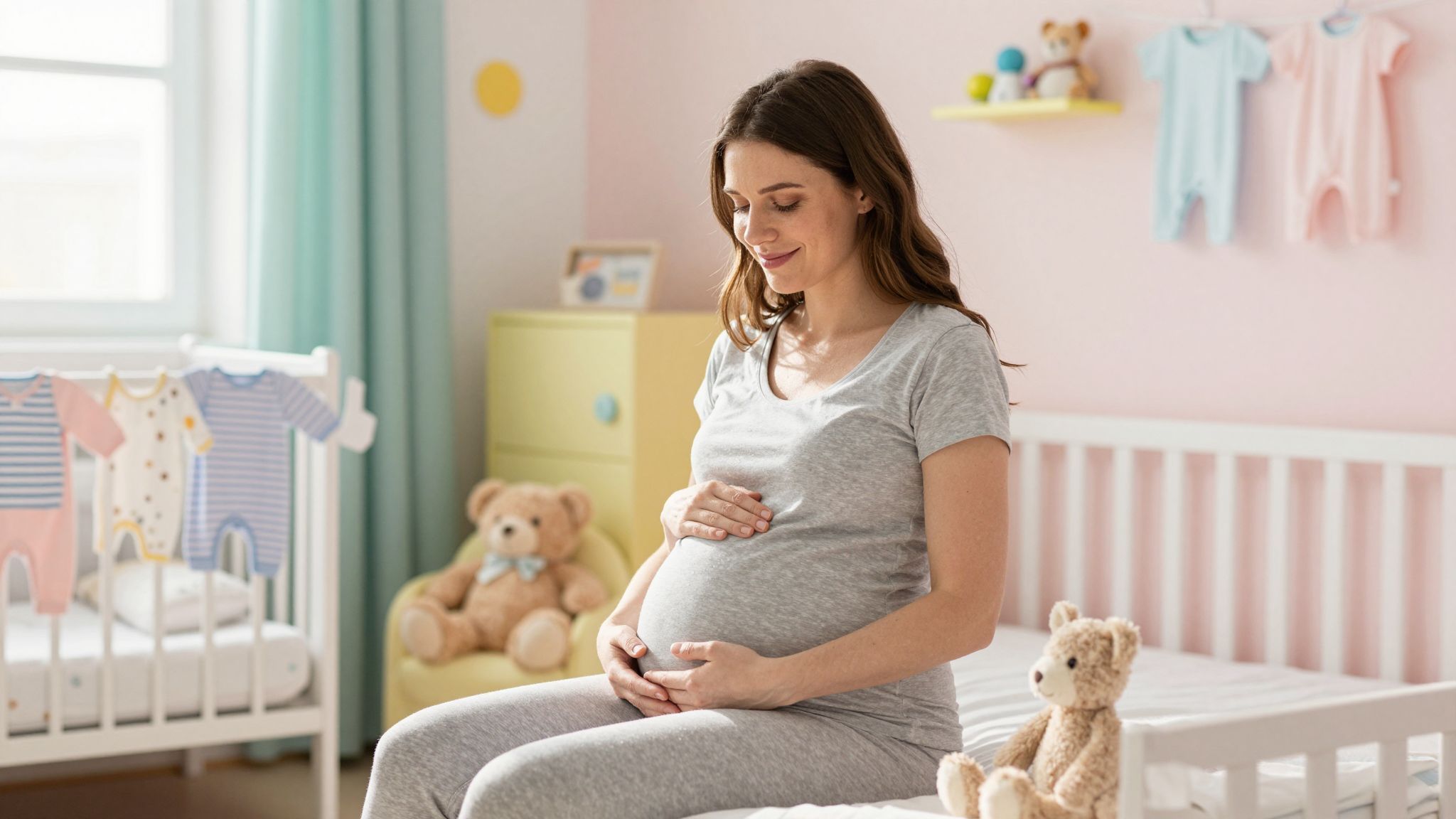 A terhesség hormonváltozásai érzelmi ingadozásokat okozhatnak.