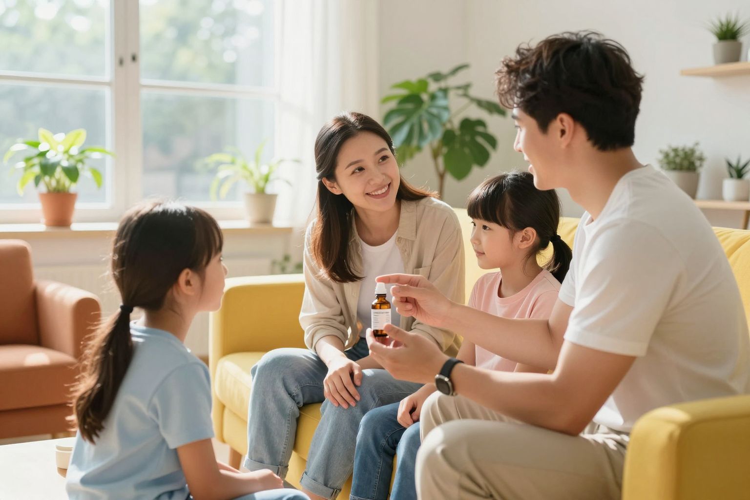 A szülői döntések informáltan befolyásolják a gyermek egészségét.